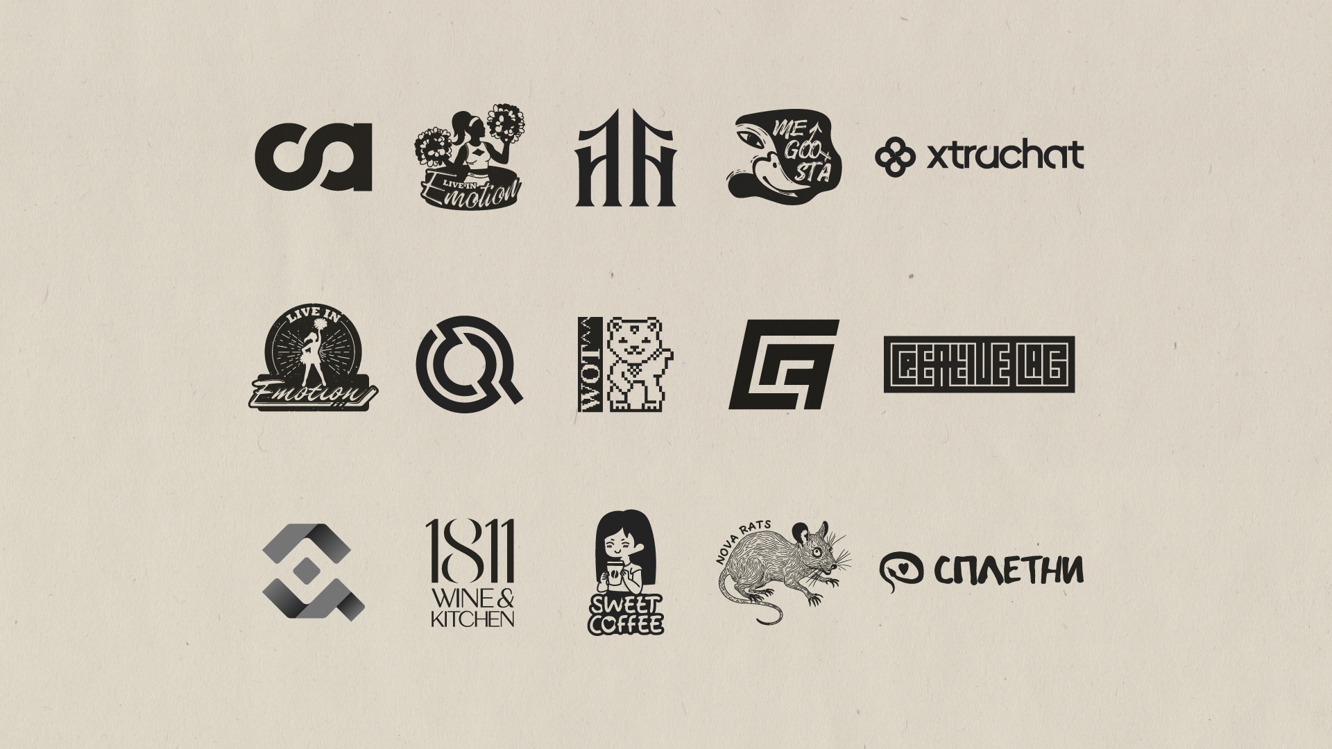 Logos & Marks 2025 vol.1 — Изображение №16 — Брендинг, Графика на Dprofile