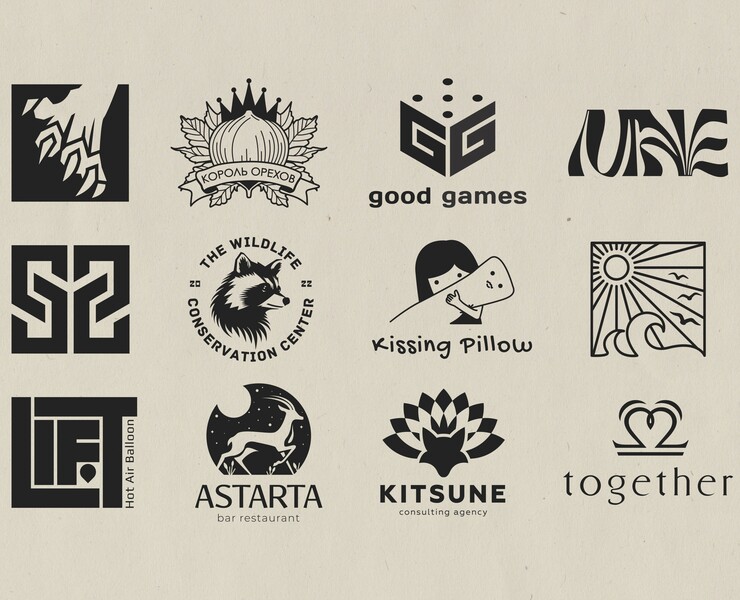 Logofolio 2023 vol. 1 — Брендинг, Графика на Dprofile