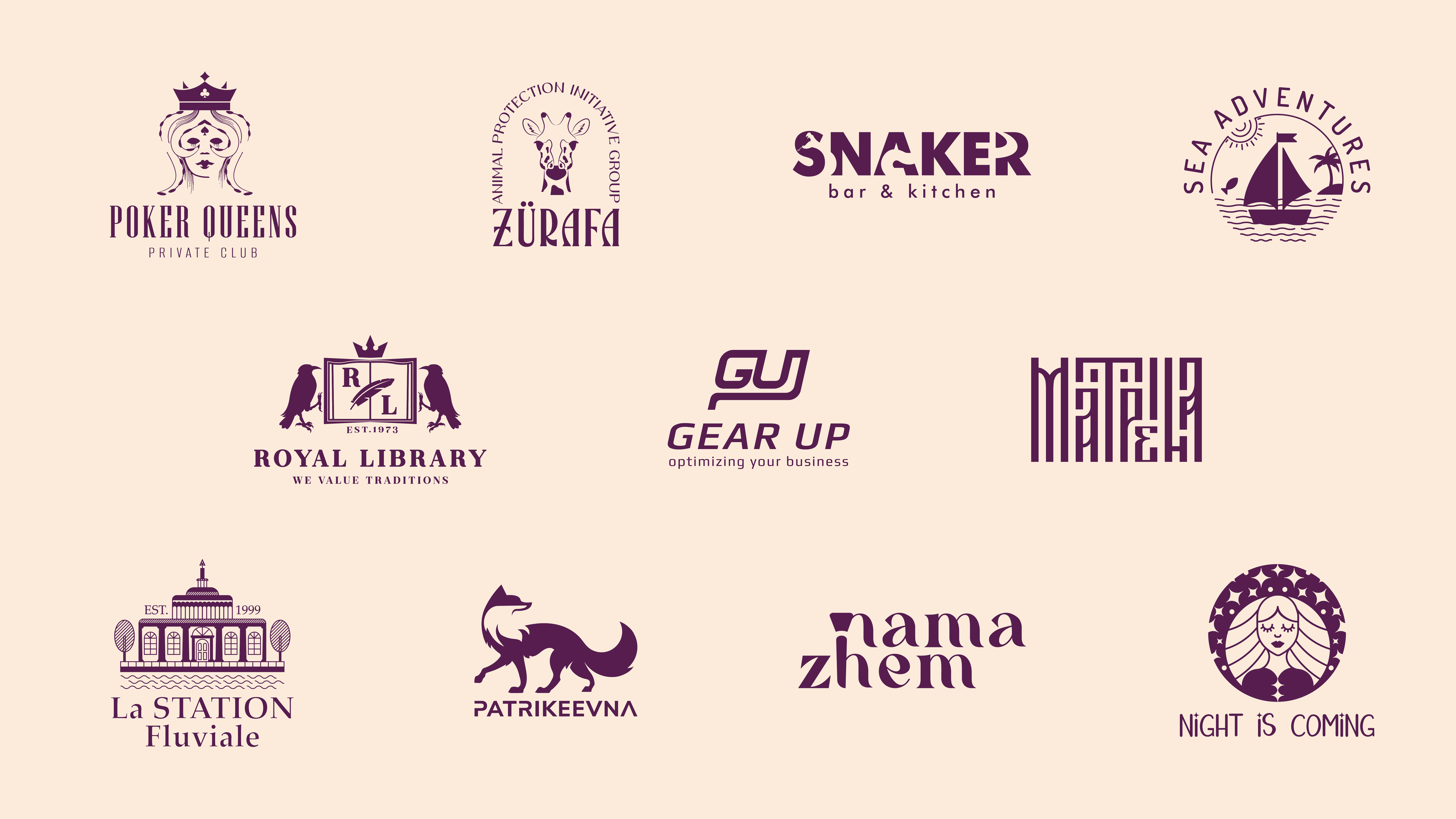 Logofolio 2022-2023 — Изображение №1 — Брендинг, Графика на Dprofile