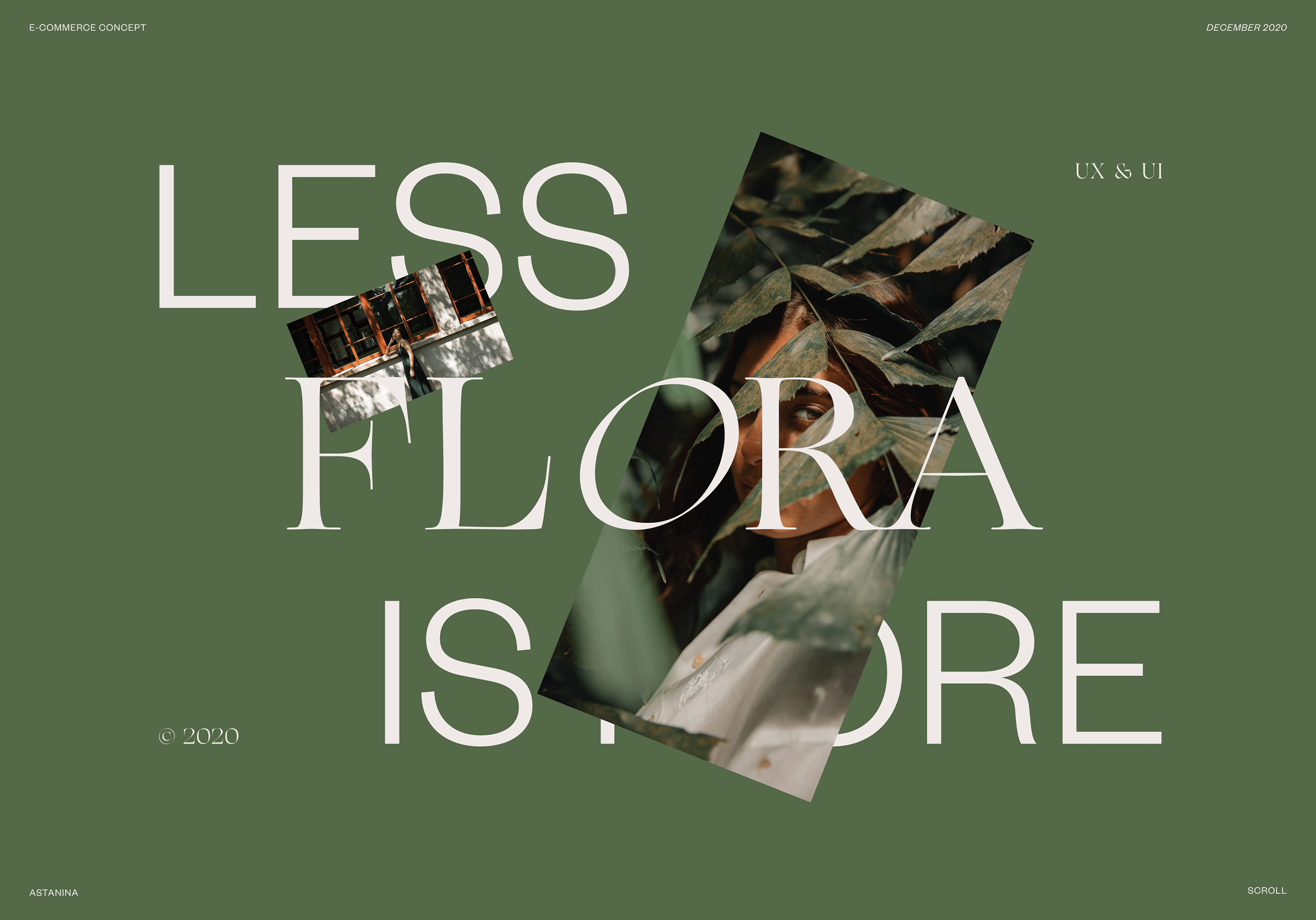 Flora online shop web-design | ux&ui — Изображение №1 — Интерфейсы, Брендинг на Dprofile