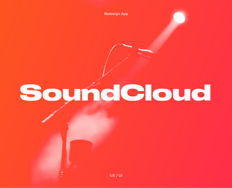 SoundCloud Redesign Mobile App Concept — Интерфейсы, Брендинг на Dprofile