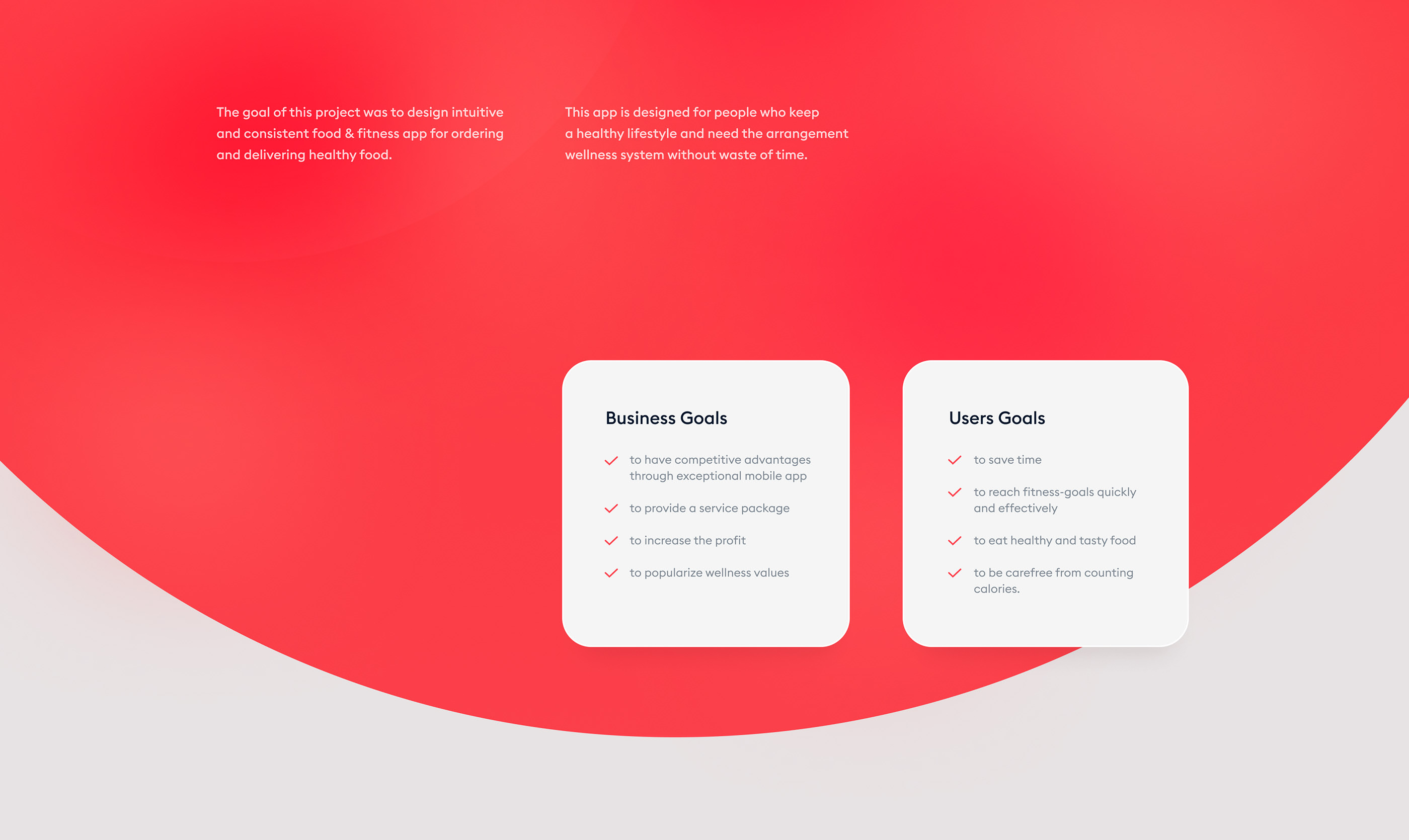 Food & Fitness mobile app ux ui — Изображение №1 — Интерфейсы на Dprofile