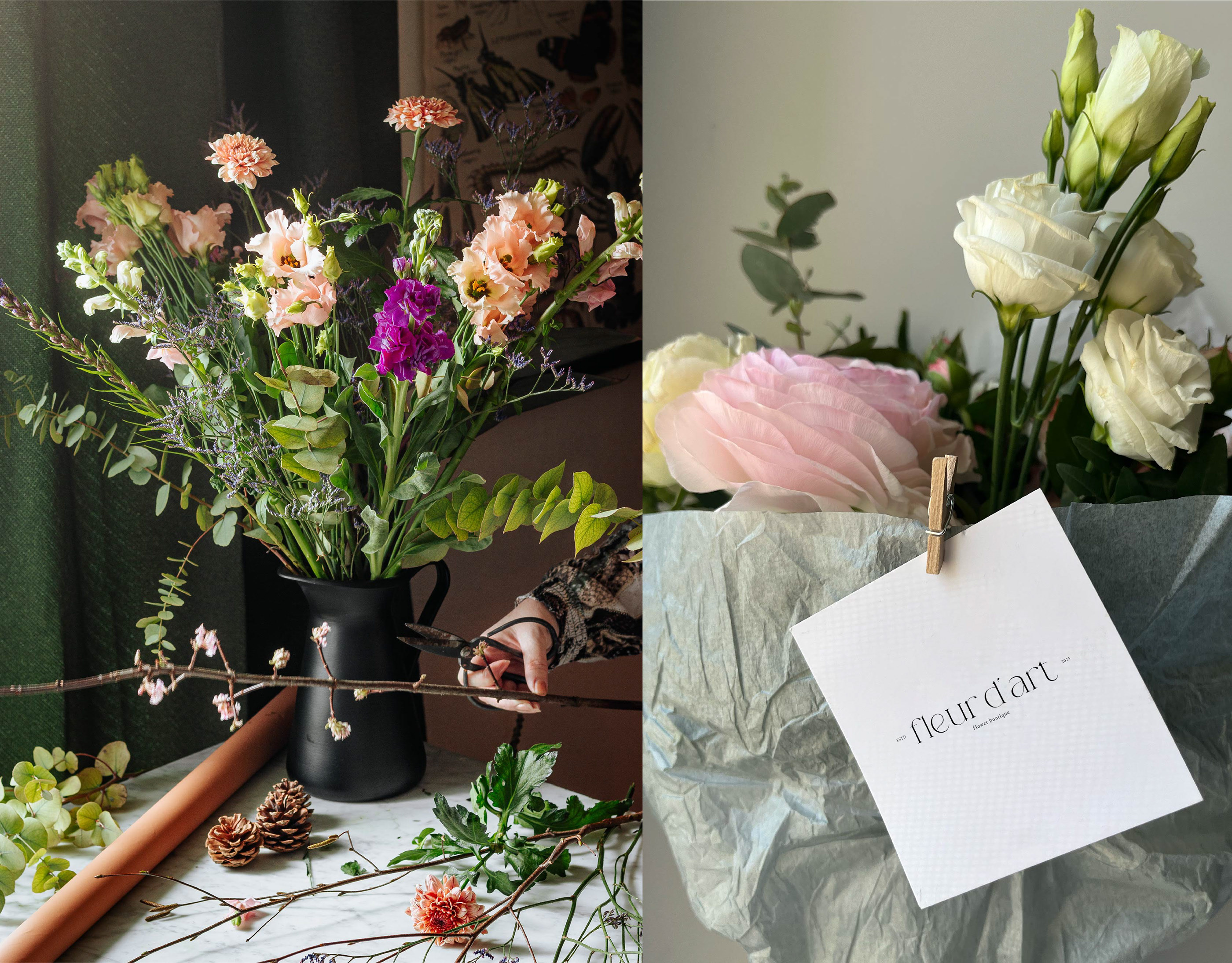 FLEUR D' ART | BRAND IDENTITY — Изображение №12 — Брендинг, Графика на Dprofile