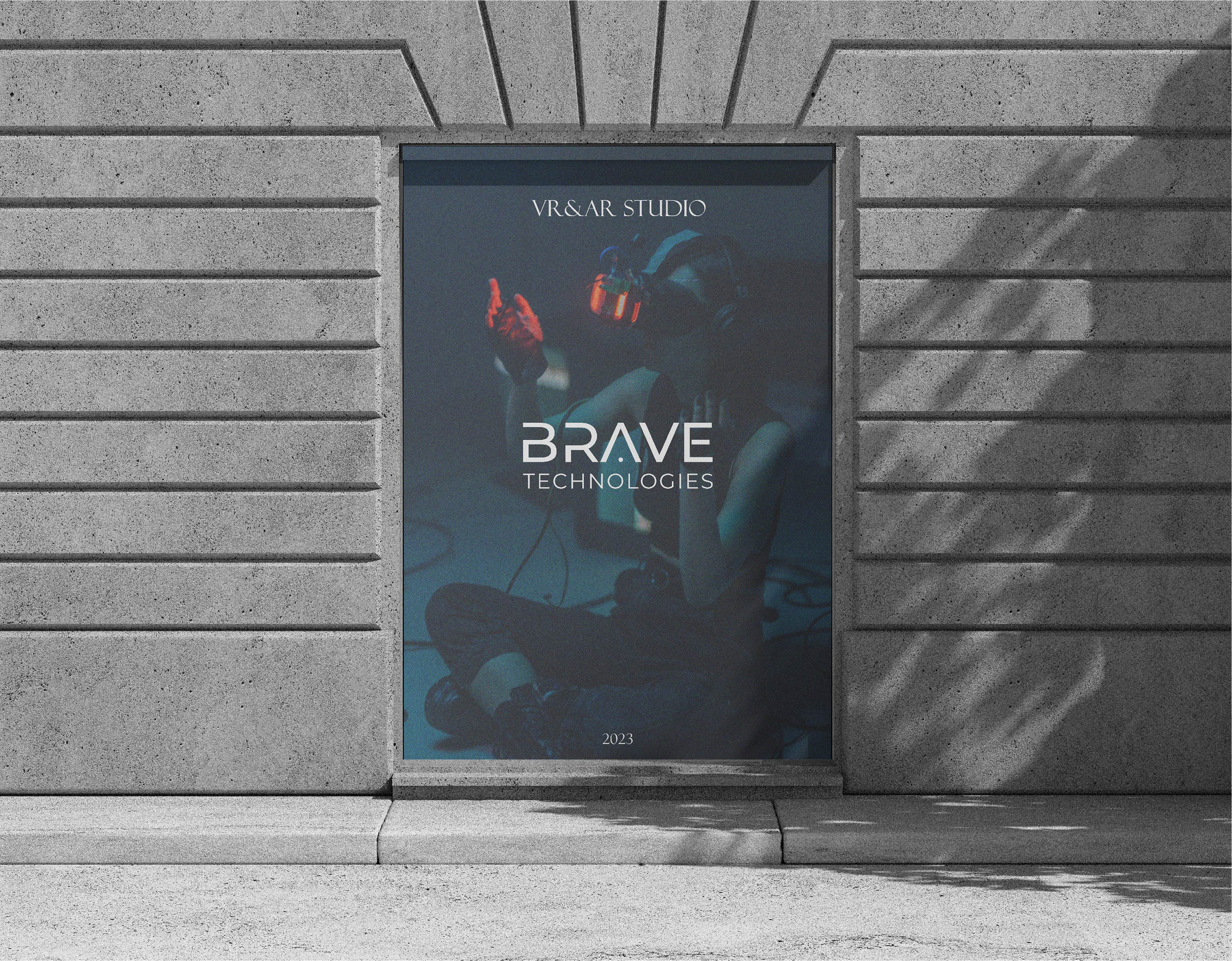 BRAVE | BRAND IDENTITY — Изображение №8 — Брендинг, Графика на Dprofile