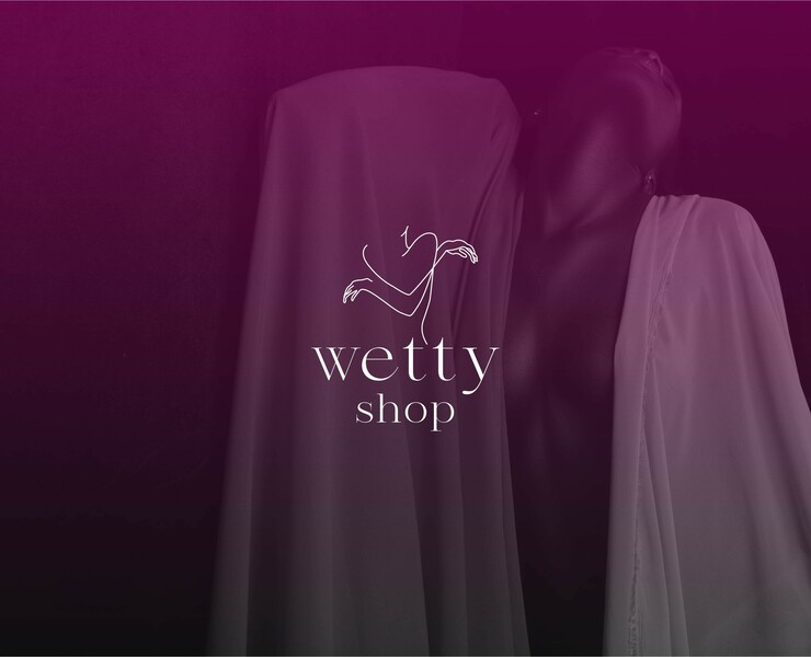 WettyShop BRAND IDENTITY — Брендинг, Графика на Dprofile