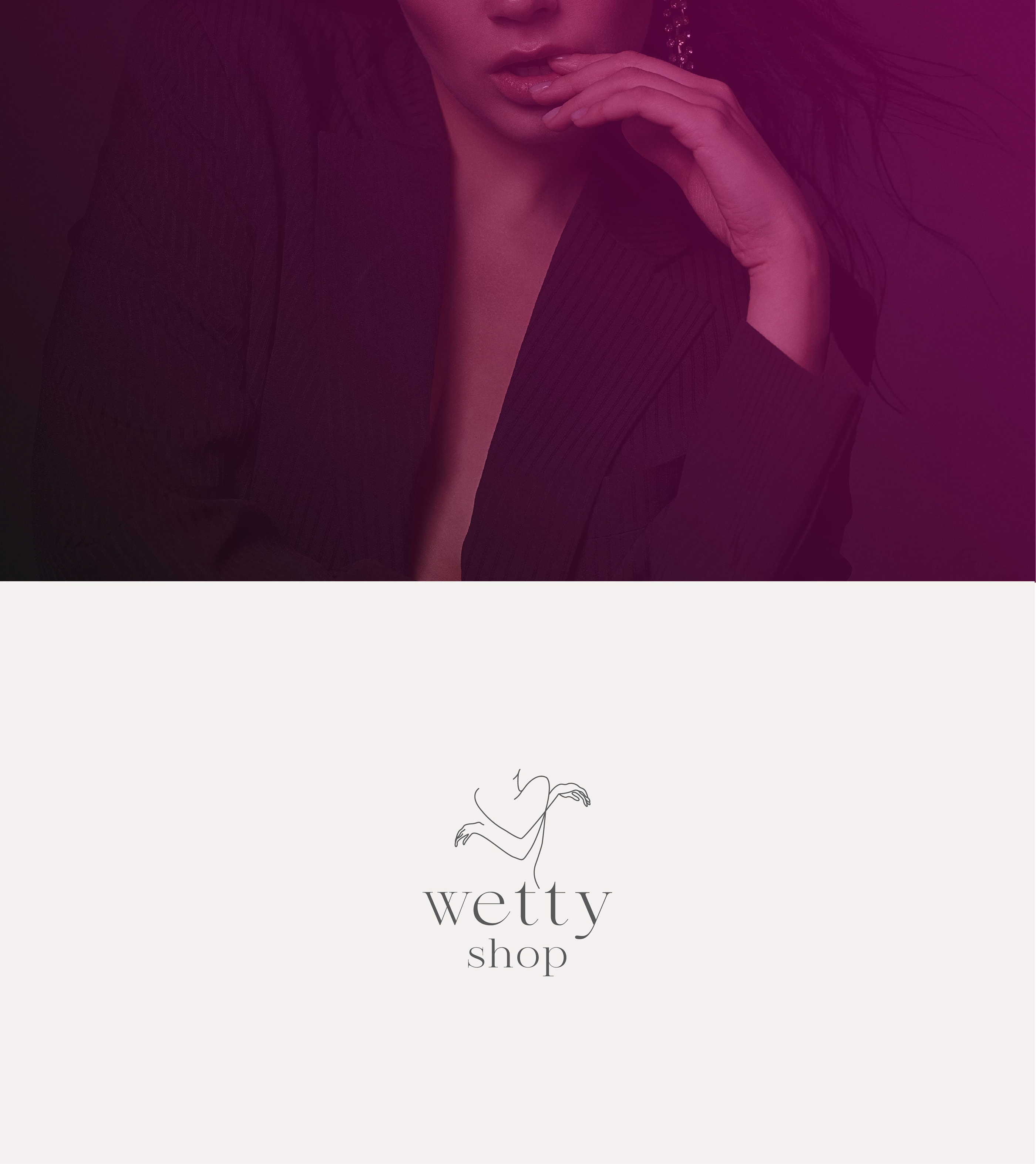 WettyShop BRAND IDENTITY — Изображение №1 — Брендинг, Графика на Dprofile
