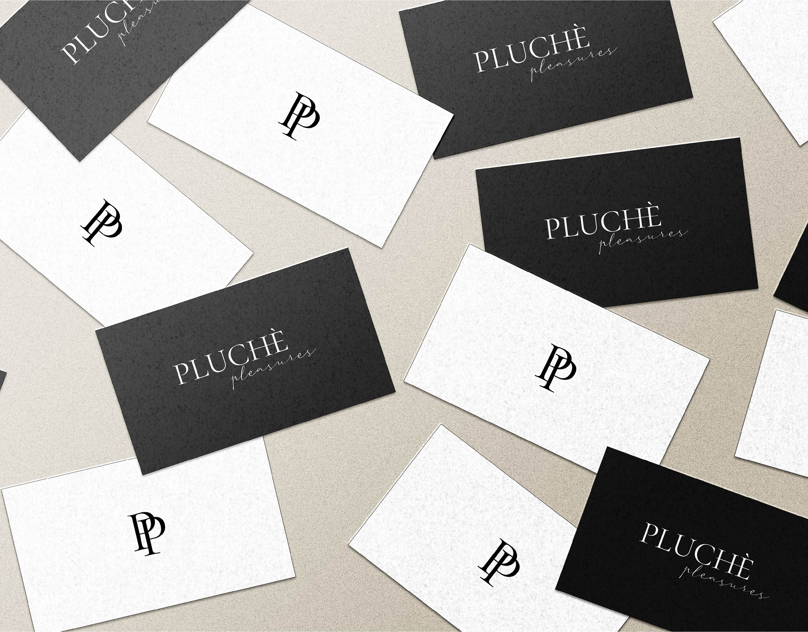 LOGOTYPE for Pluchè Pleasures — Изображение №8 — Брендинг, Графика на Dprofile