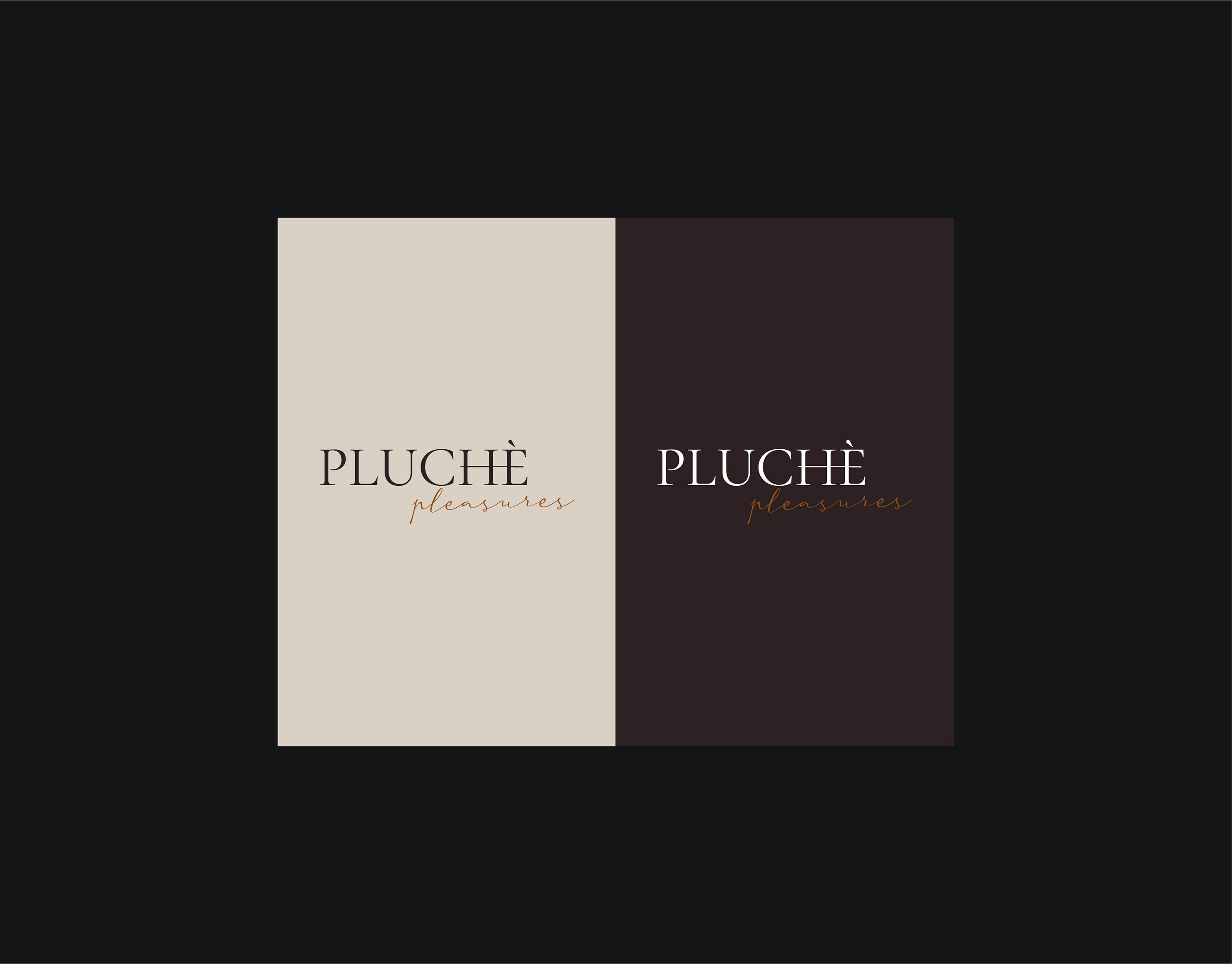 LOGOTYPE for Pluchè Pleasures — Изображение №5 — Брендинг, Графика на Dprofile