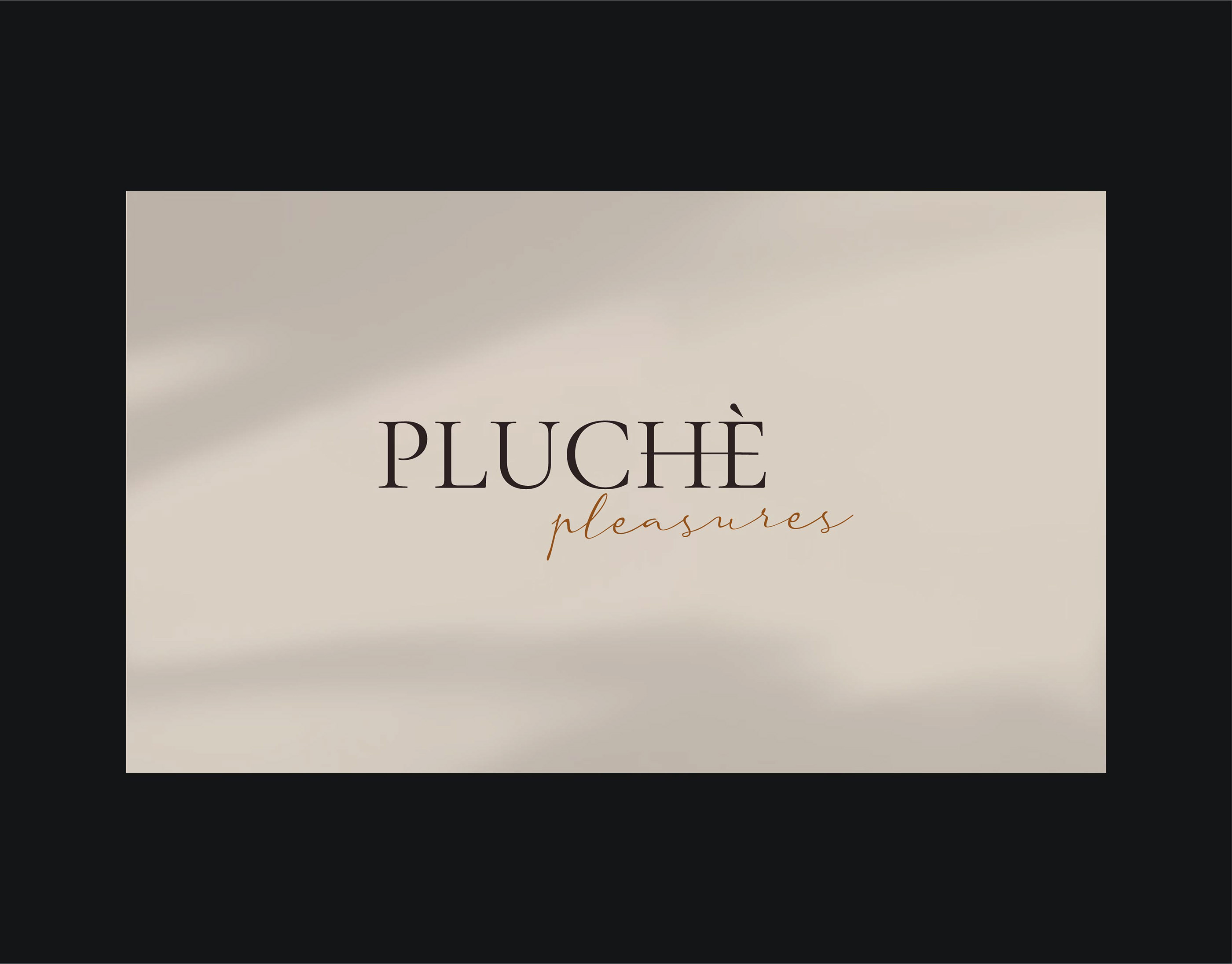 LOGOTYPE for Pluchè Pleasures — Изображение №9 — Брендинг, Графика на Dprofile