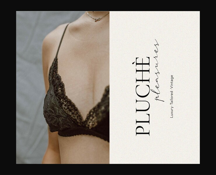 LOGOTYPE for Pluchè Pleasures — Брендинг, Графика на Dprofile