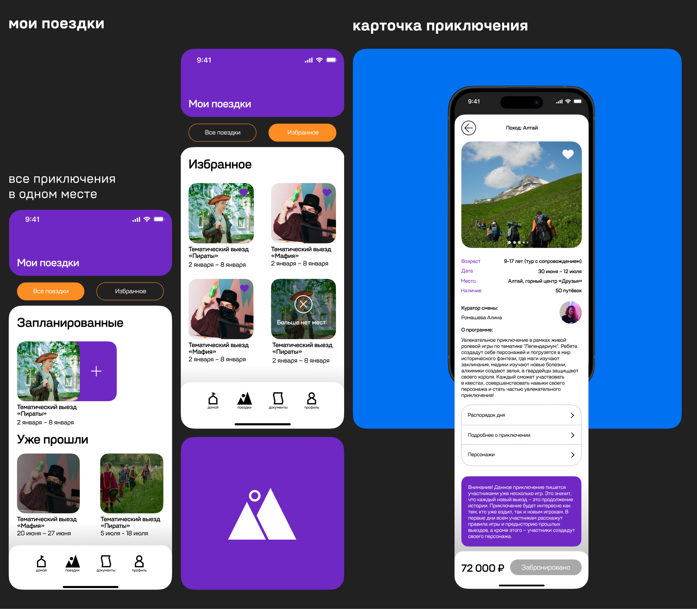 Лаборатория Приключений — Изображение №7 — Интерфейсы, Брендинг на Dprofile