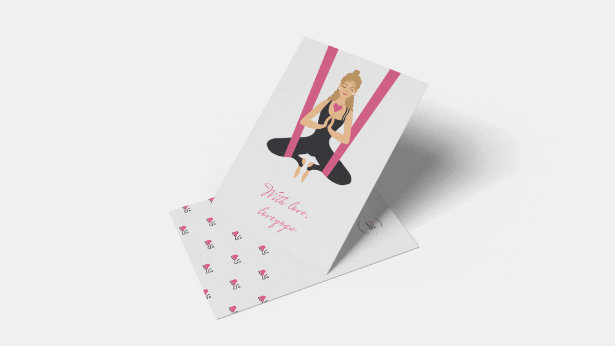 LoveYoga Health Studio Brand Identity — Изображение №19 — Брендинг на Dprofile