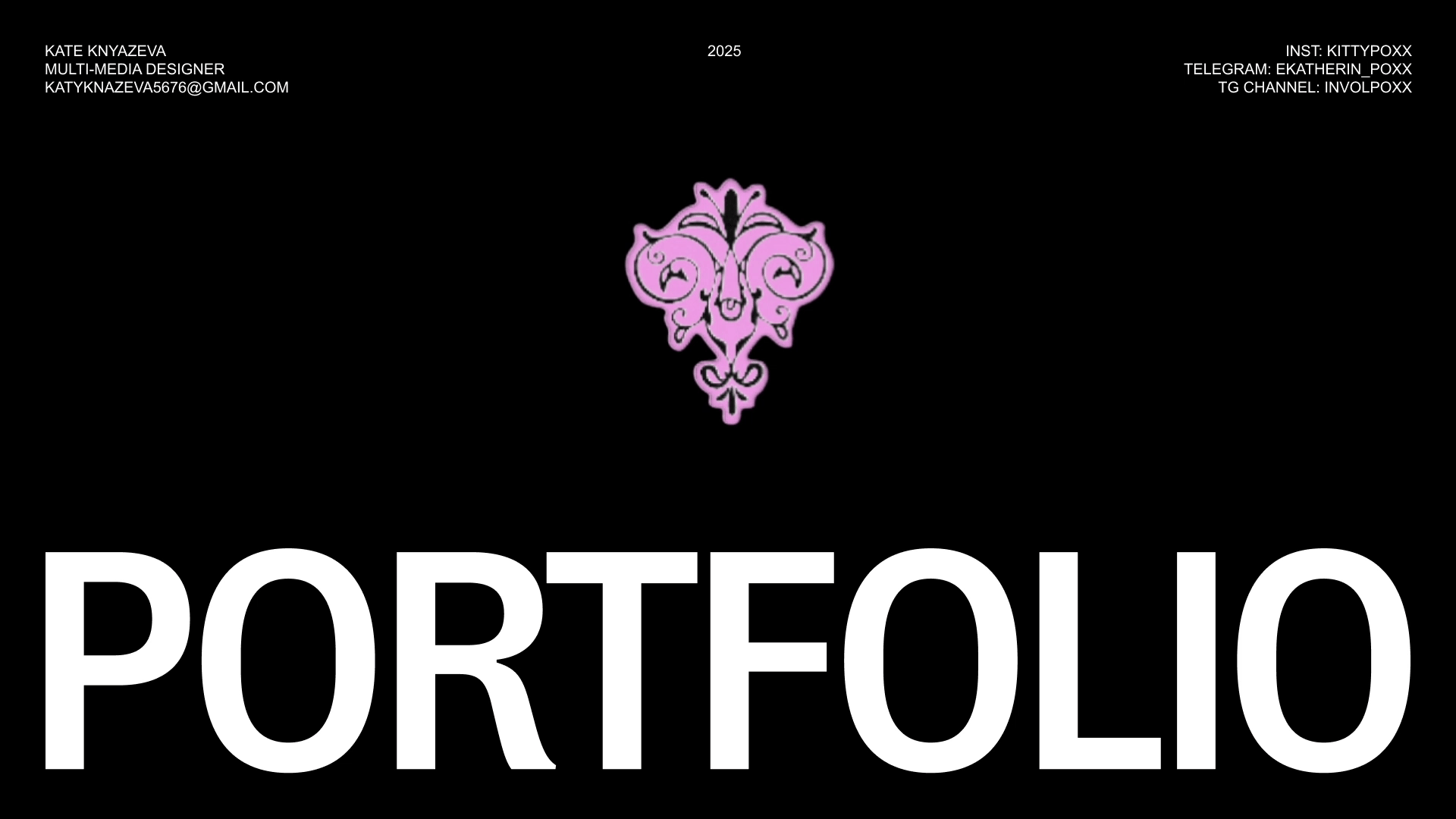 PORTFOLIO MULTI-MEDIA DESIGNER — Изображение №1 — Брендинг, Анимация на Dprofile