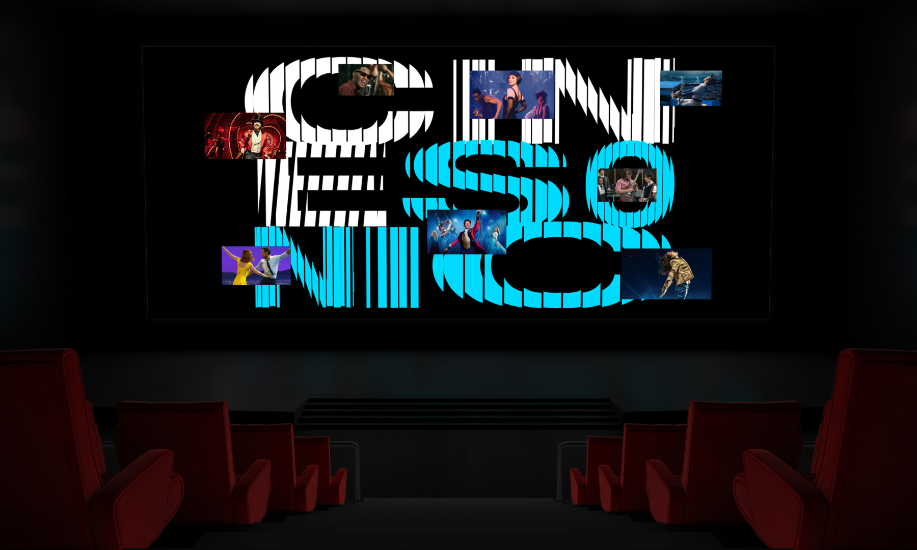 CINESONIC — фестиваль музыкального кино — Изображение №2 — Брендинг, Графика на Dprofile