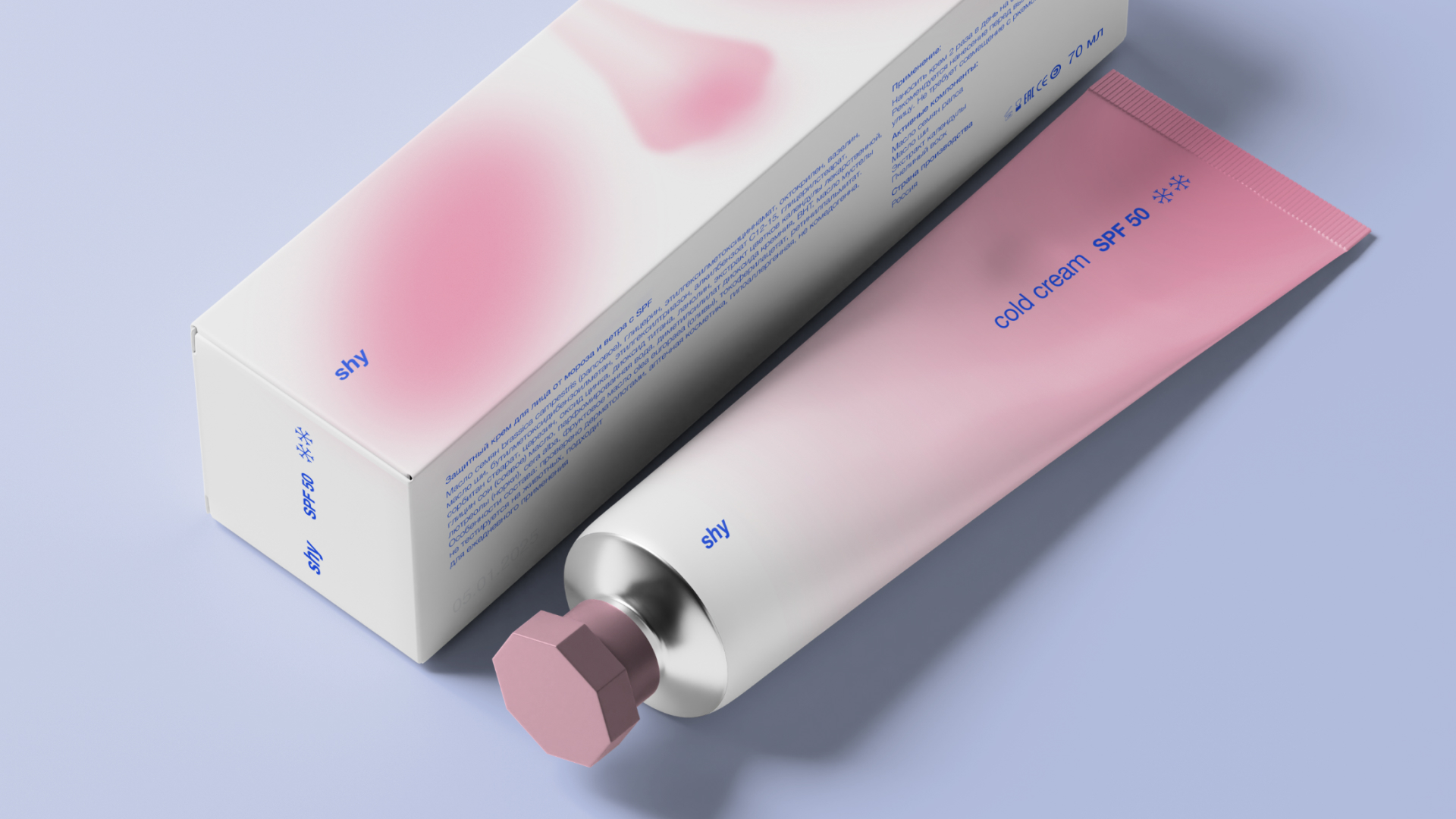shy – cold cream — Изображение №4 — Брендинг на Dprofile