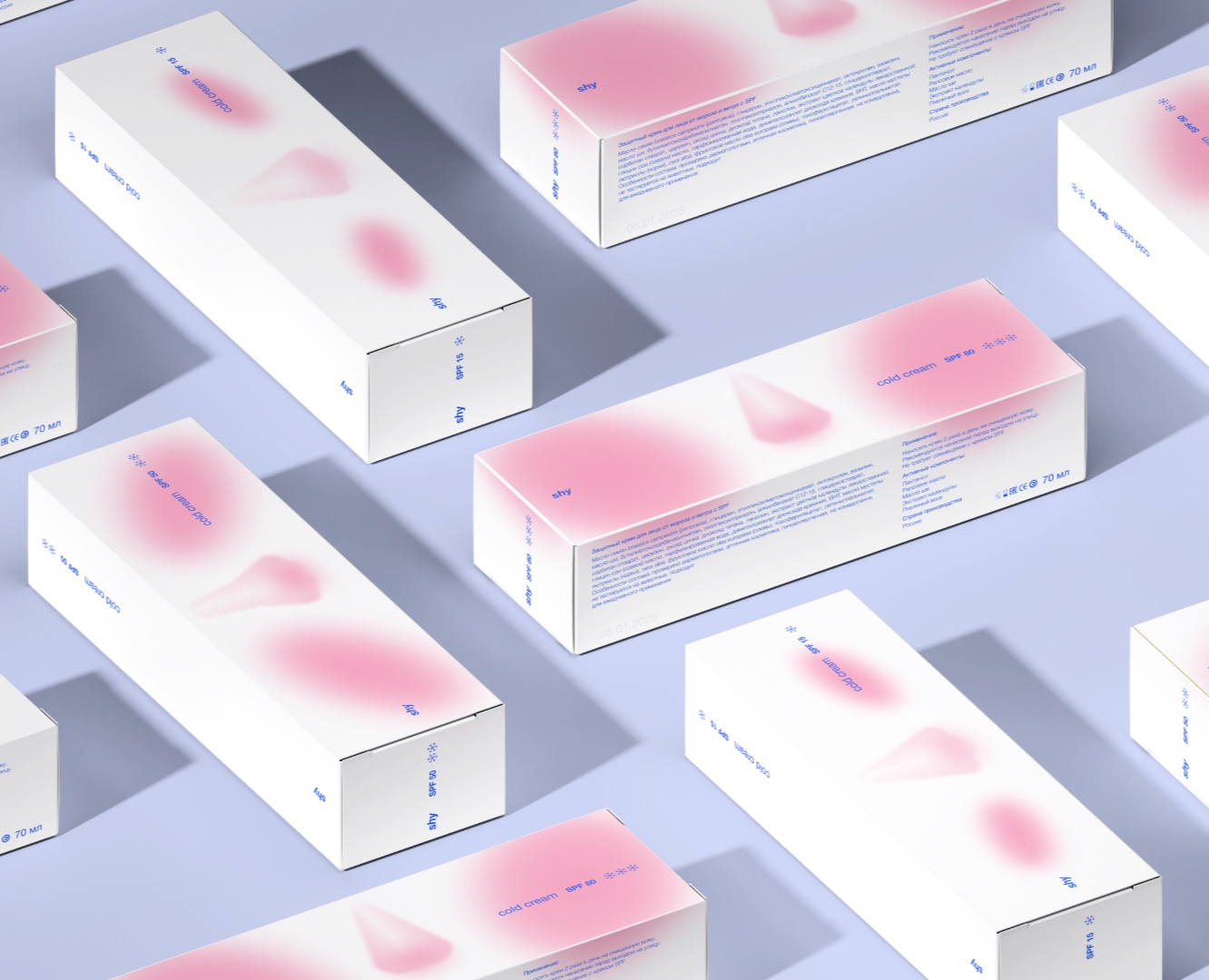shy – cold cream — Брендинг на Dprofile