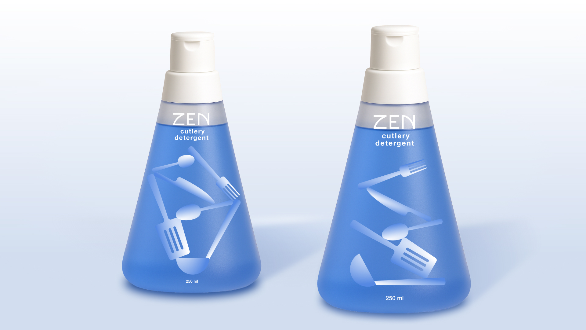 ZEN — dishwashing liquid — Изображение №5 — Брендинг на Dprofile