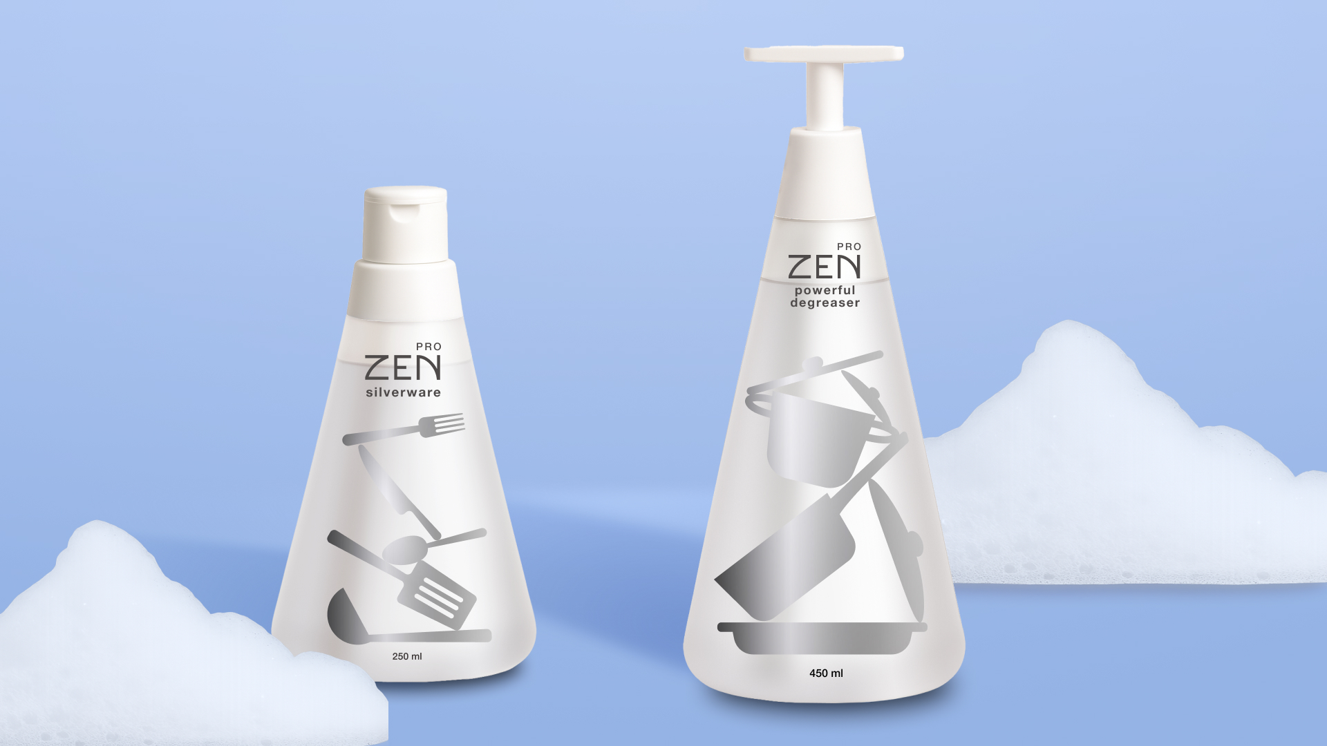 ZEN — dishwashing liquid — Изображение №6 — Брендинг на Dprofile