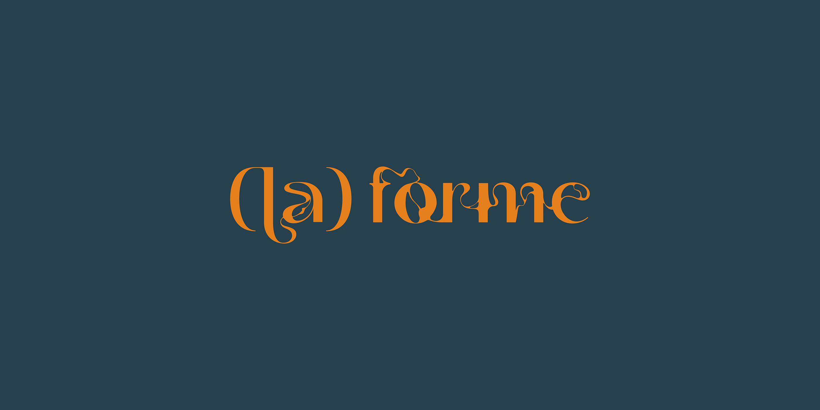 (la) forme | identity concept — Изображение №2 — Брендинг на Dprofile