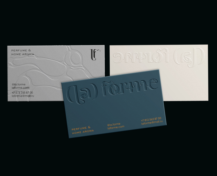 (la) forme | identity concept — Брендинг на Dprofile