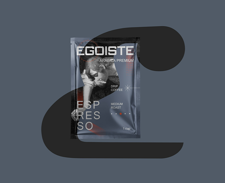 "EGOISTE" redesign concept — Брендинг на Dprofile