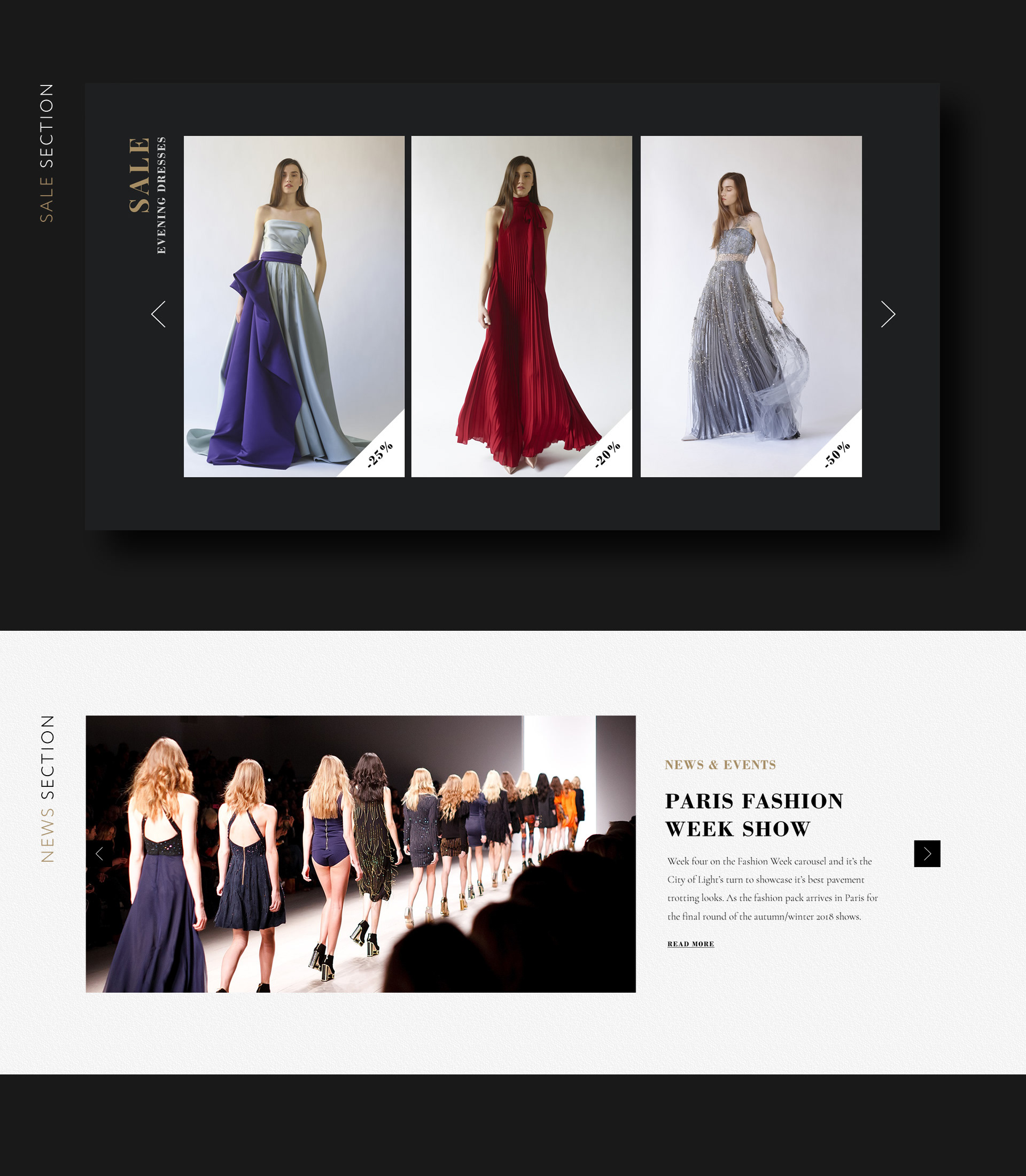 Reem Acra New York — Изображение №5 — Интерфейсы на Dprofile