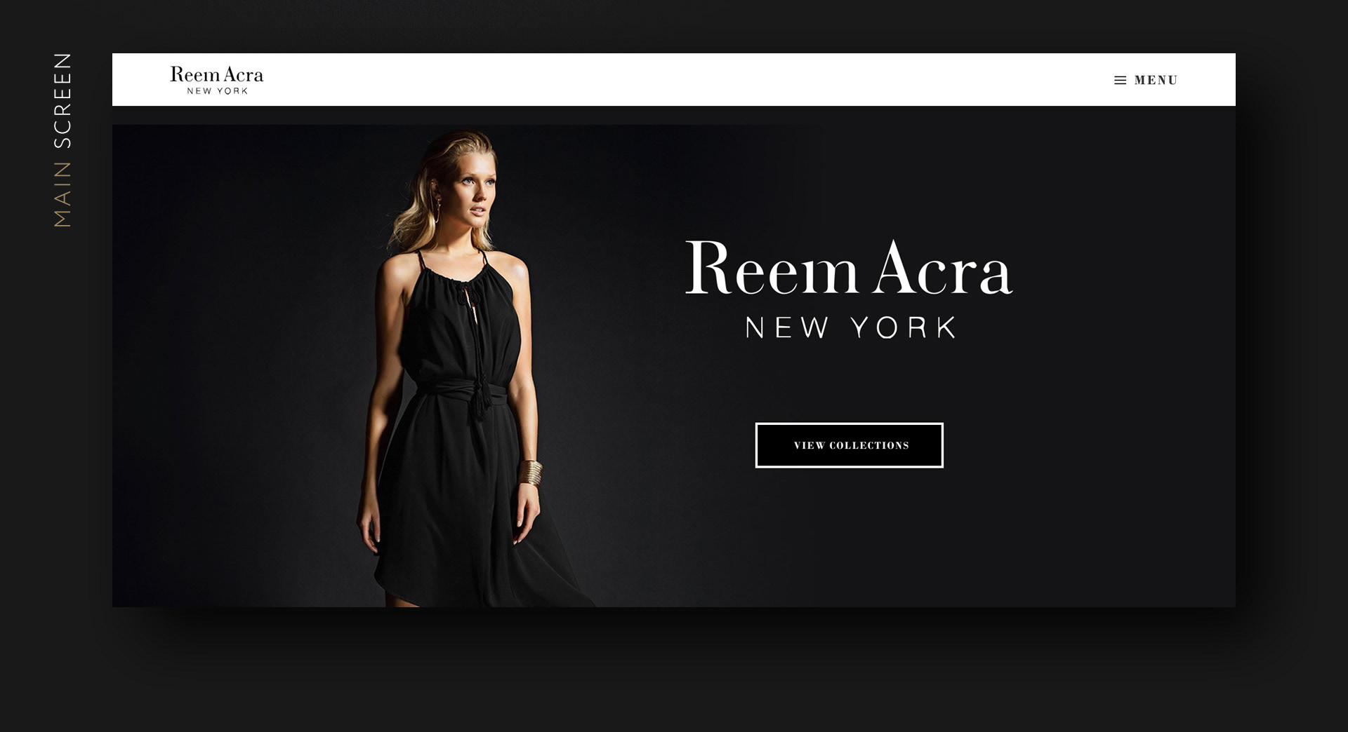 Reem Acra New York — Изображение №3 — Интерфейсы на Dprofile