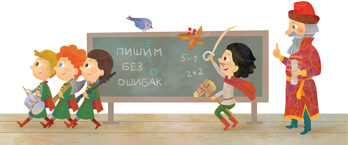 Книга о Петре первом издательство Hachette. — Изображение №8 — Иллюстрация на Dprofile