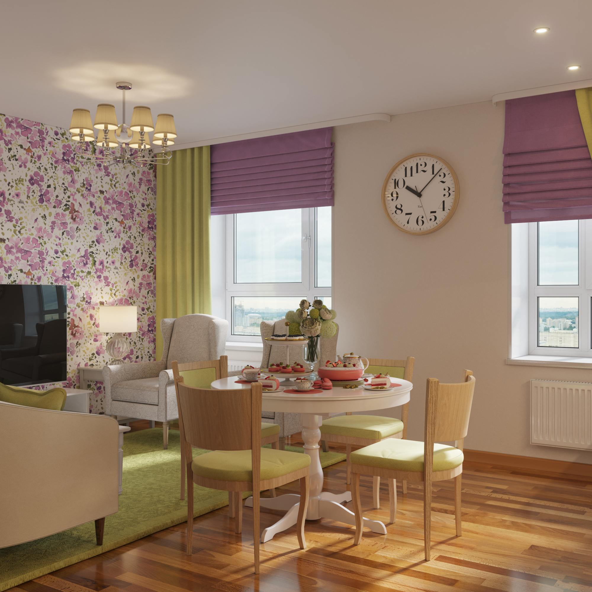 2-комн.кв., ЖК "Грибоедов" г. Ижевск — Изображение №7 — 3D на Dprofile