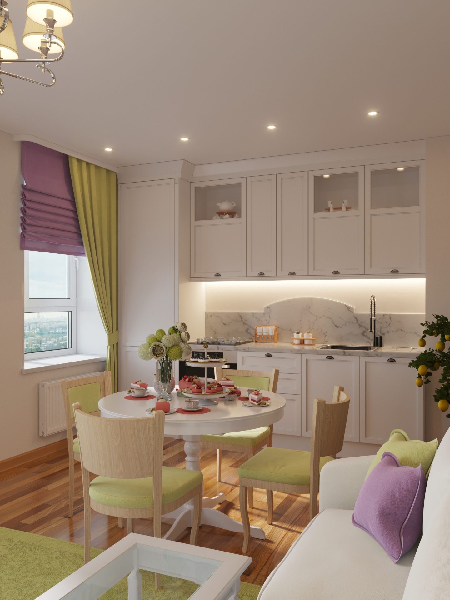 2-комн.кв., ЖК "Грибоедов" г. Ижевск — Изображение №2 — 3D на Dprofile