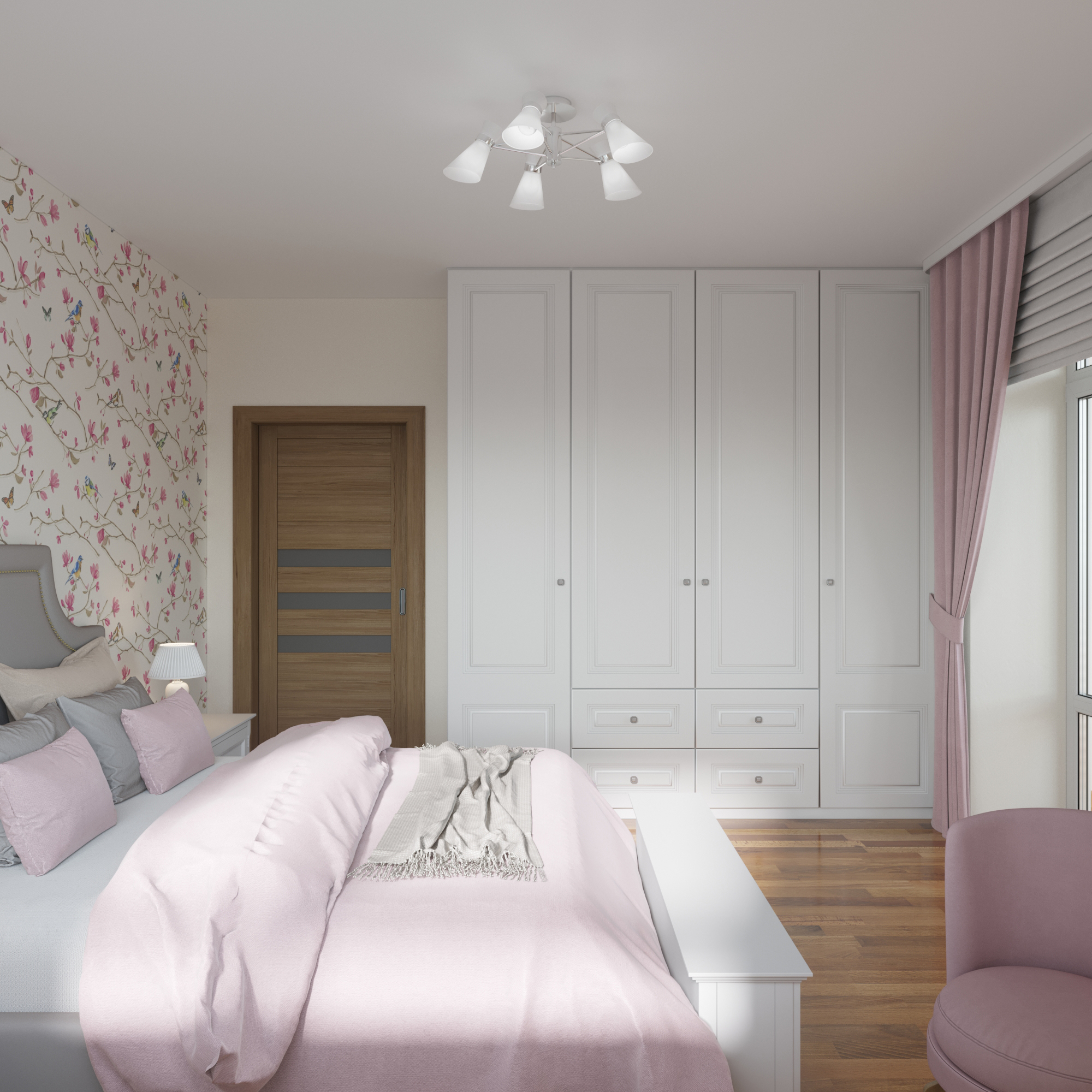 2-комн.кв., ЖК "Грибоедов" г. Ижевск — Изображение №10 — 3D на Dprofile