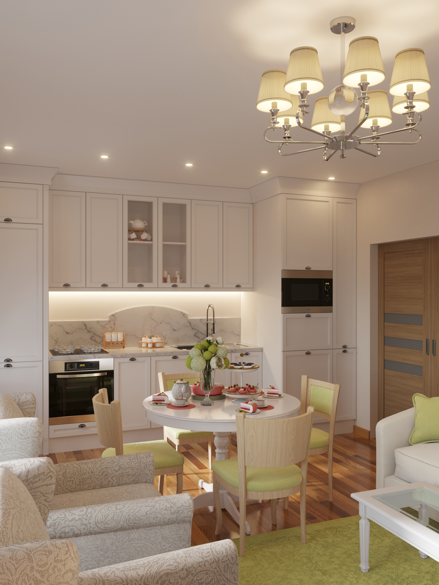 2-комн.кв., ЖК "Грибоедов" г. Ижевск — Изображение №3 — 3D на Dprofile