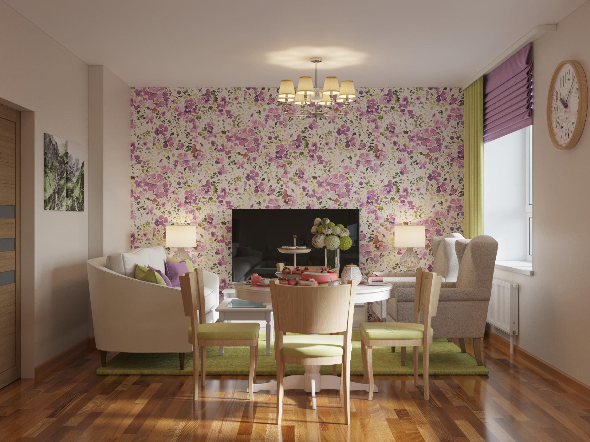 2-комн.кв., ЖК "Грибоедов" г. Ижевск — Изображение №6 — 3D на Dprofile