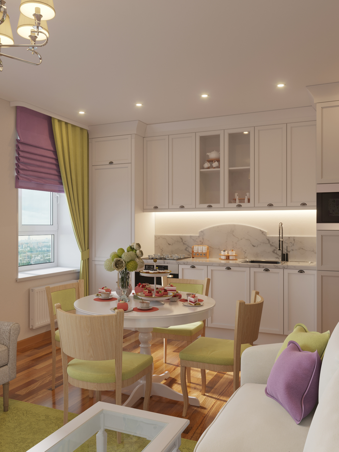 2-комн.кв., ЖК "Грибоедов" г. Ижевск — Изображение №1 — 3D на Dprofile