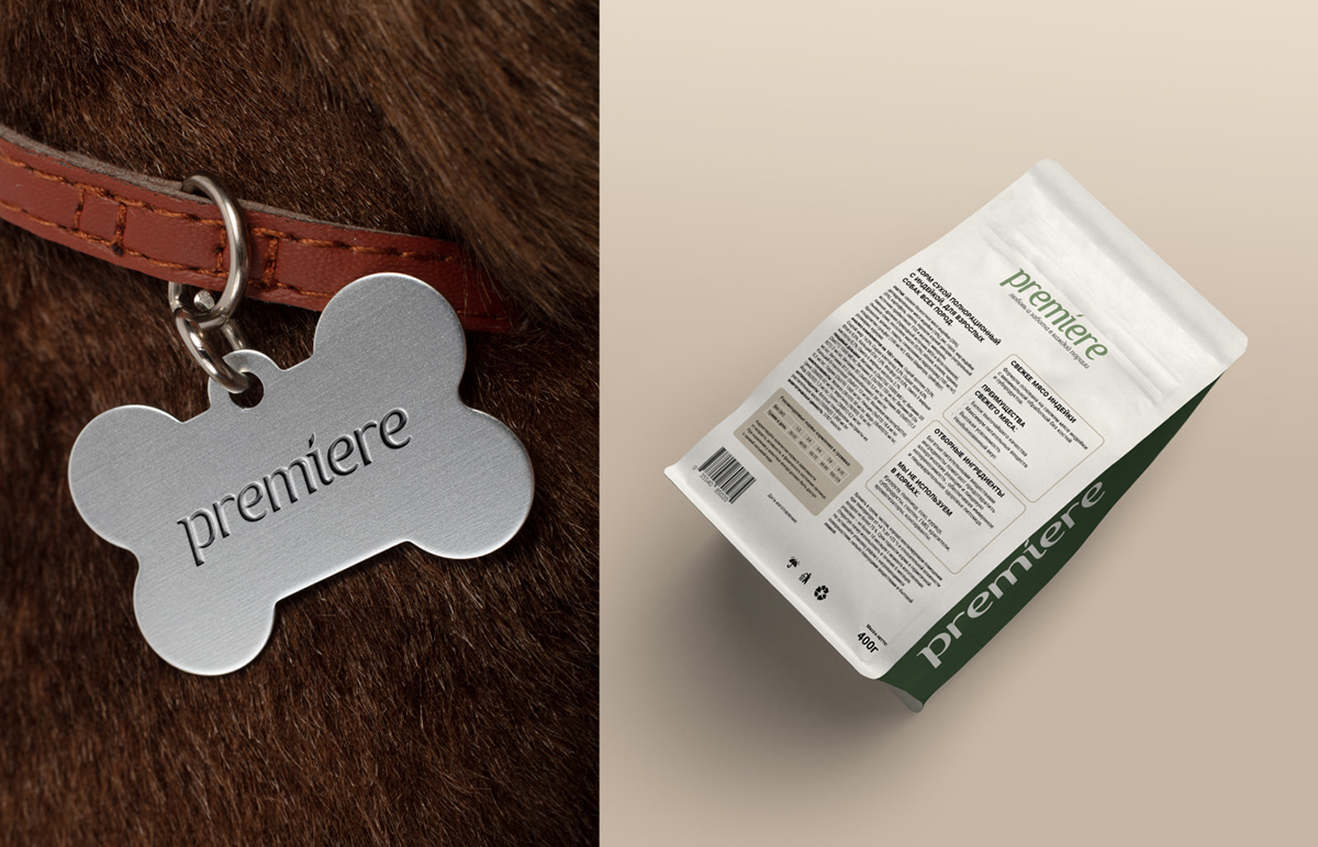 Premiere—логотип & дизайн упаковки корма — Изображение №6 — Брендинг на Dprofile