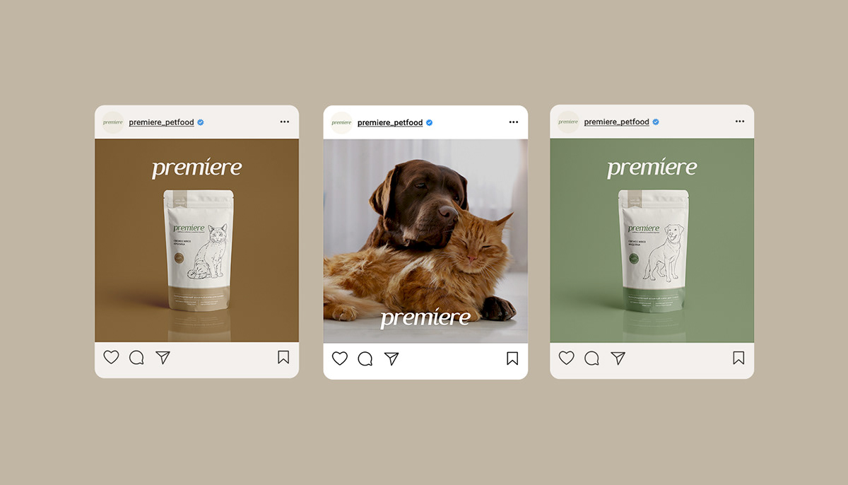 Premiere—логотип & дизайн упаковки корма — Изображение №10 — Брендинг на Dprofile