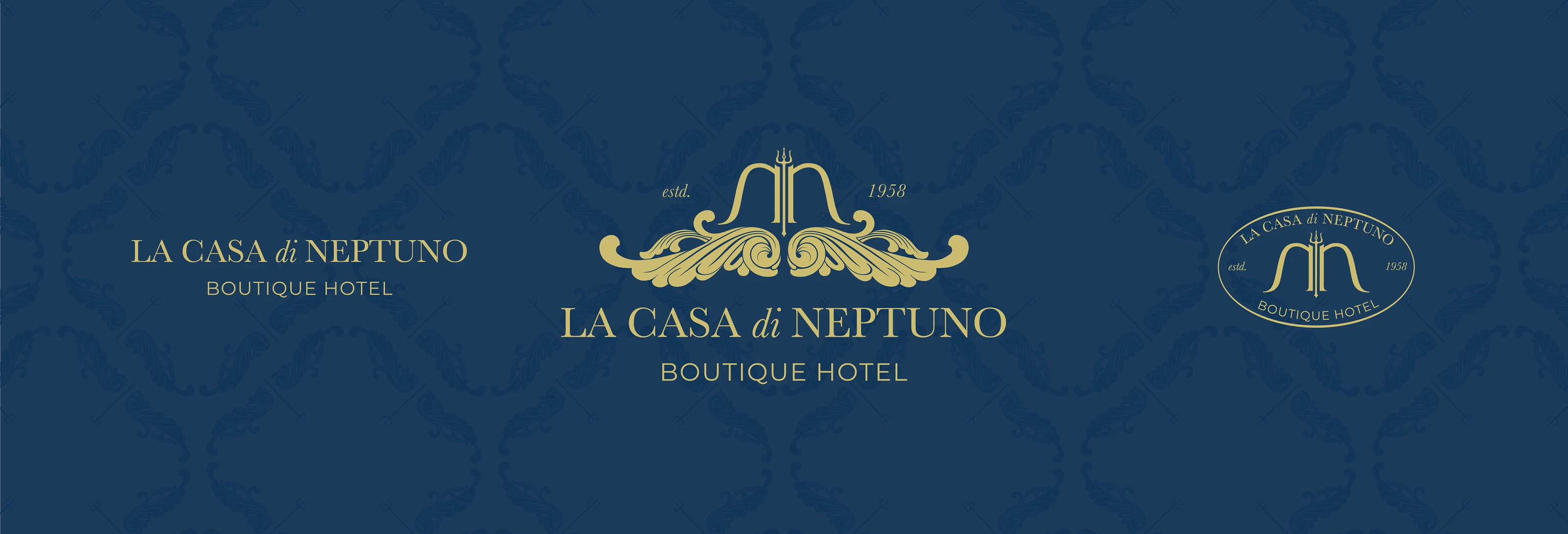 La casa di Neptuno boutique hotel brand identity — Изображение №11 — Брендинг на Dprofile