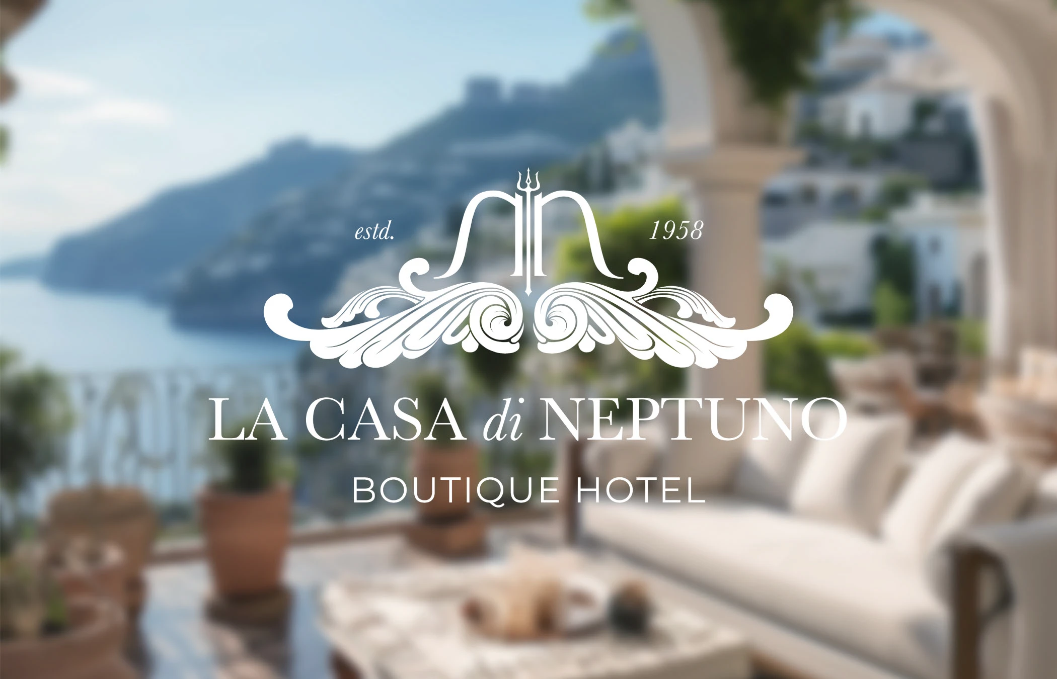 La casa di Neptuno boutique hotel brand identity — Изображение №1 — Брендинг на Dprofile