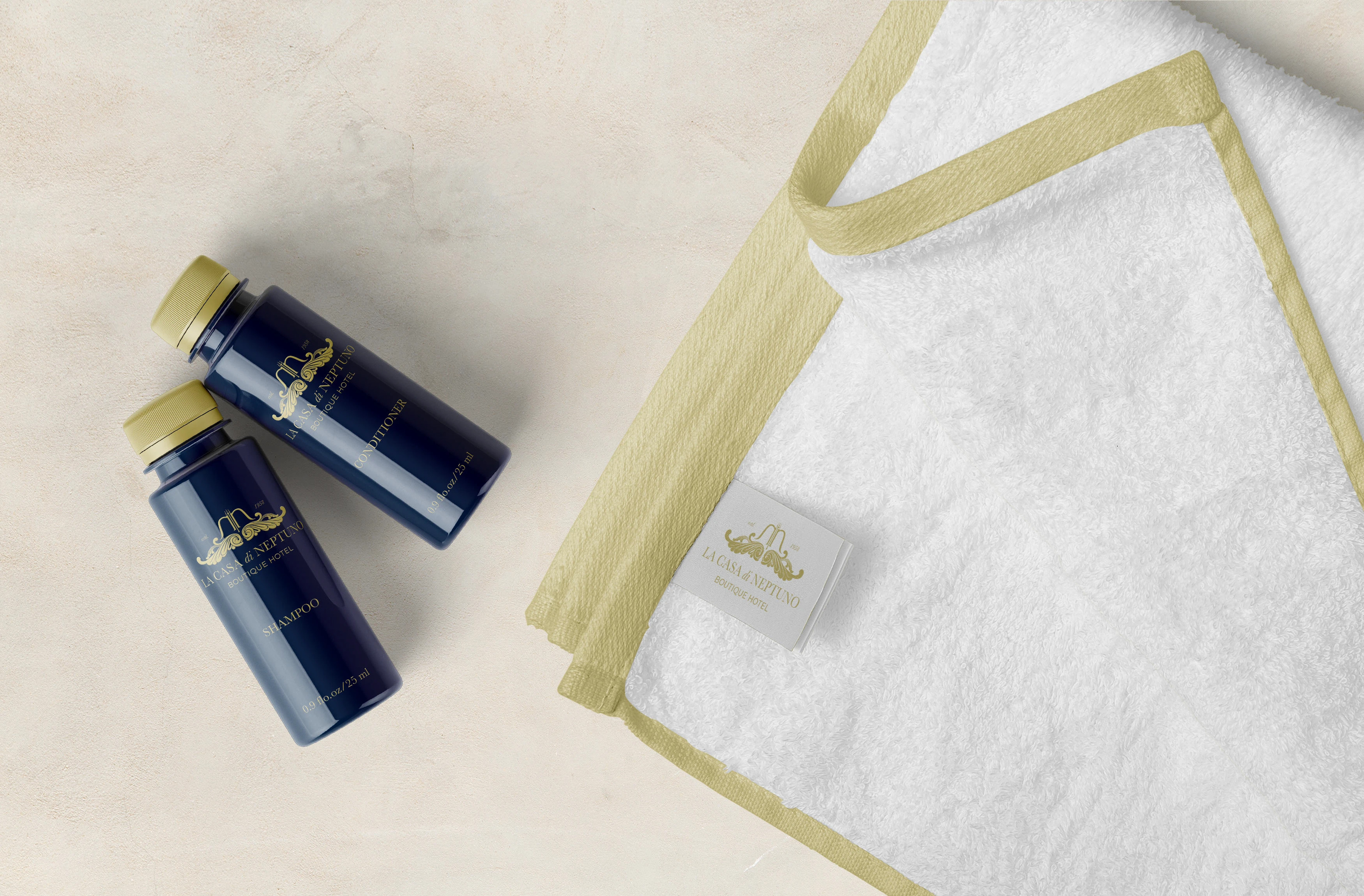 La casa di Neptuno boutique hotel brand identity — Изображение №8 — Брендинг на Dprofile