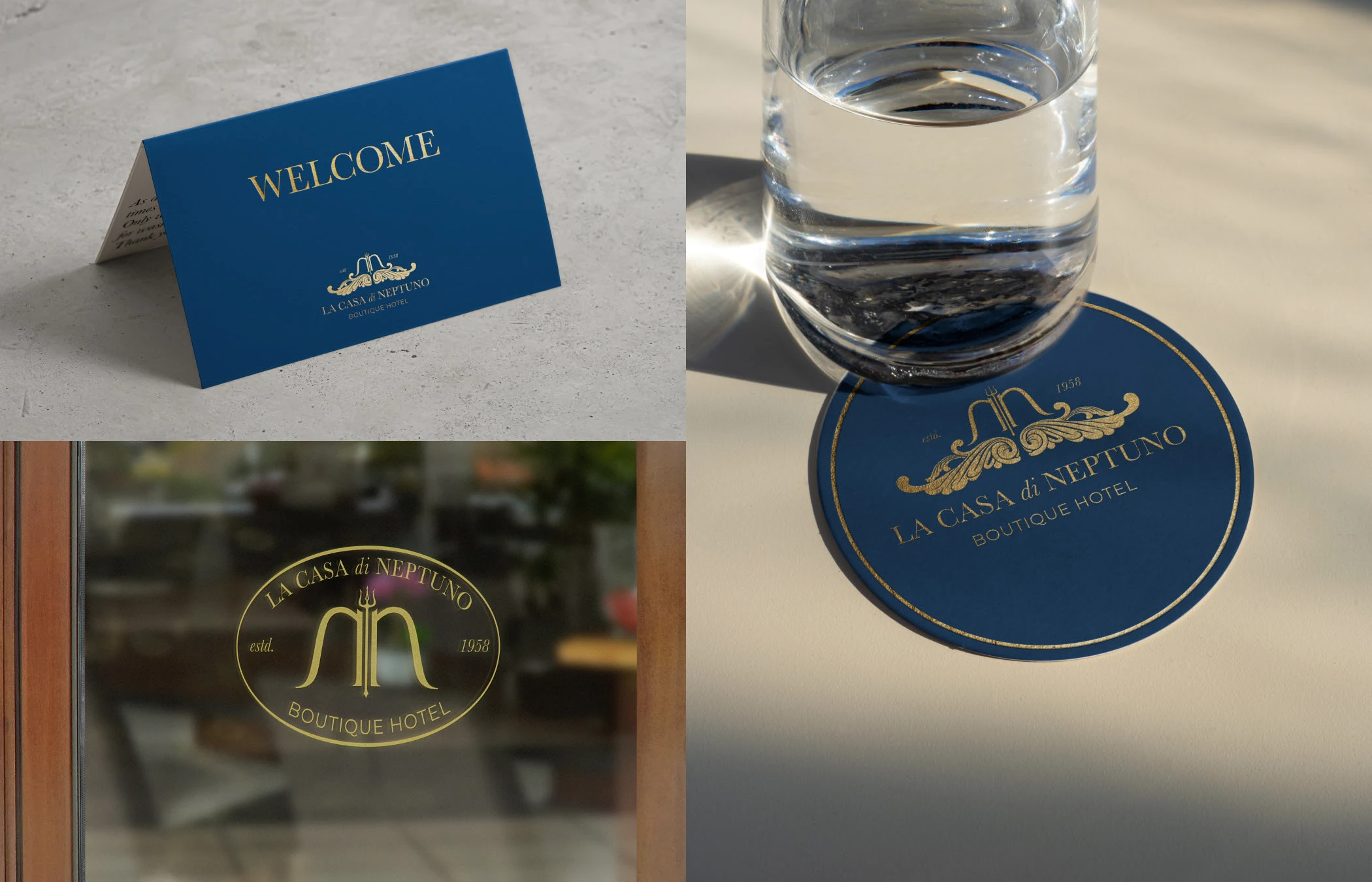 La casa di Neptuno boutique hotel brand identity — Изображение №7 — Брендинг на Dprofile