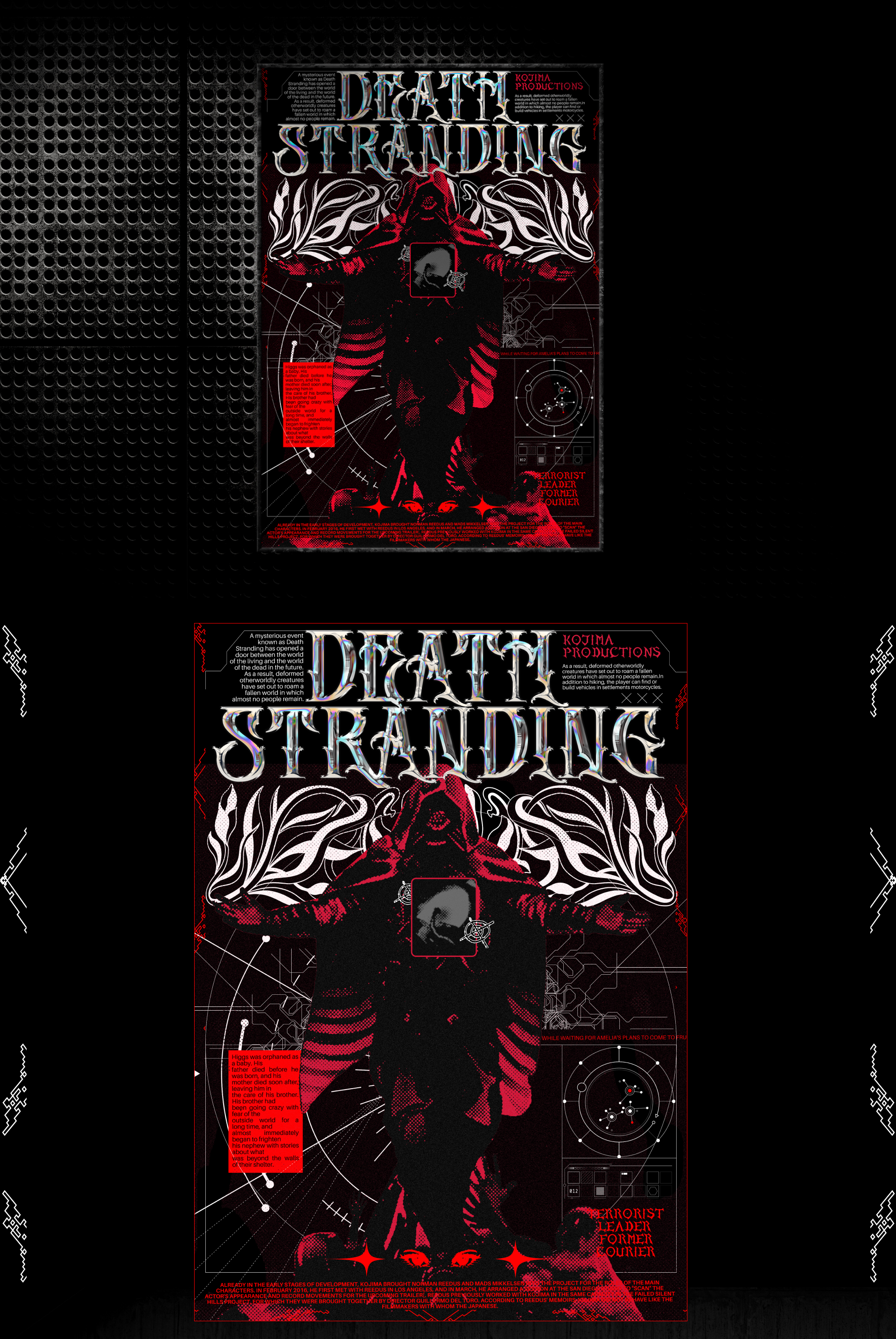Death Stranding | Poster Collection — Изображение №2 — Иллюстрация, Графика на Dprofile