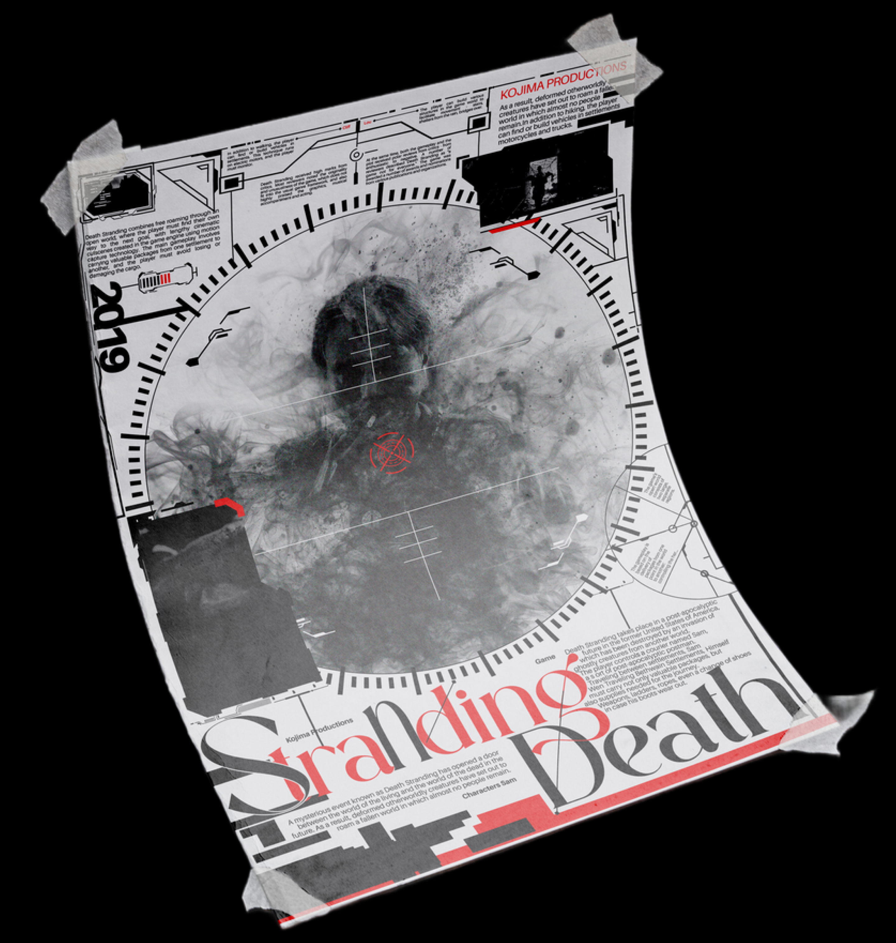 Death Stranding | Poster Collection — Изображение №6 — Иллюстрация, Графика на Dprofile