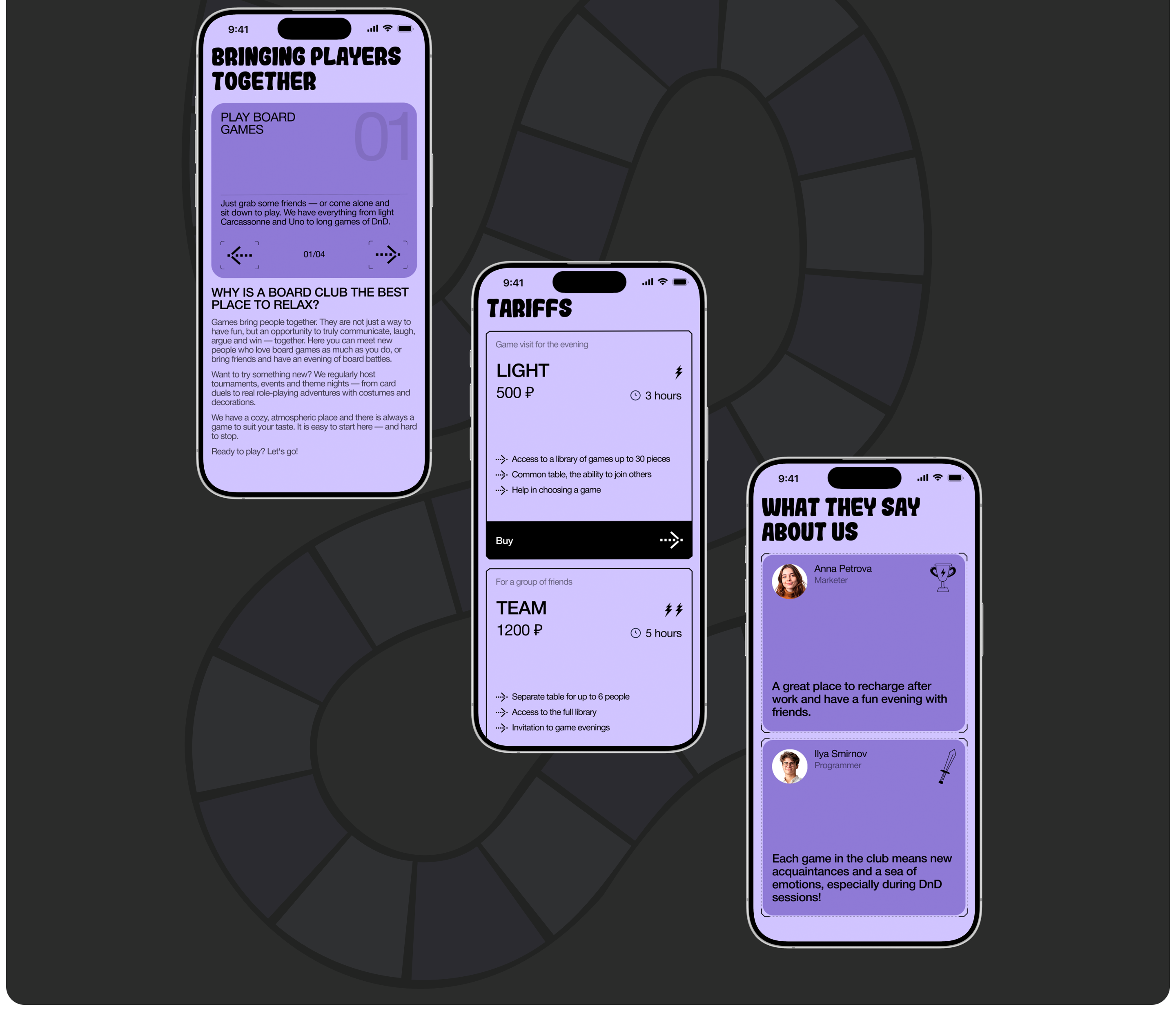 Dice&Friends| Corporate Website — Изображение №3 — Интерфейсы на Dprofile