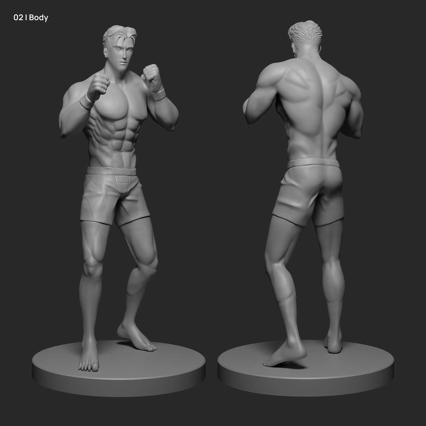 Сharacter for 3D printing — Изображение №3 — Иллюстрация, 3D на Dprofile