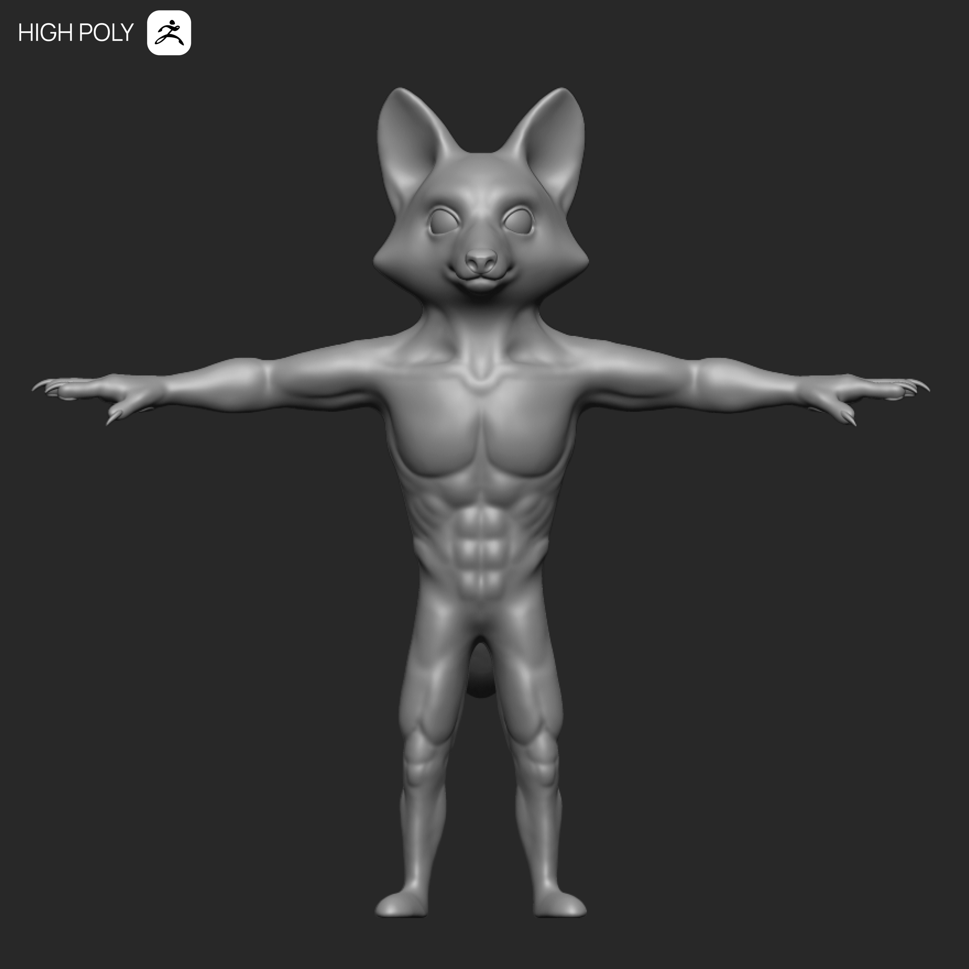 Fox | 3D character — Изображение №5 — 3D на Dprofile