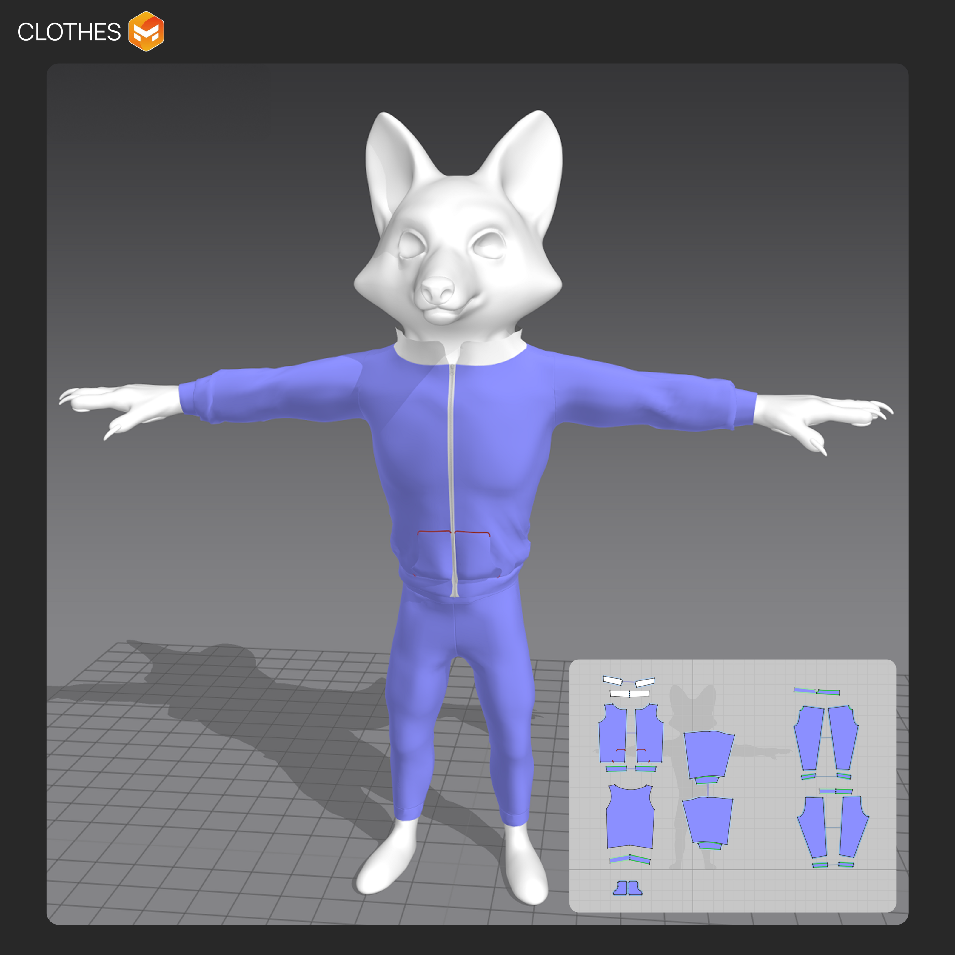 Fox | 3D character — Изображение №7 — 3D на Dprofile