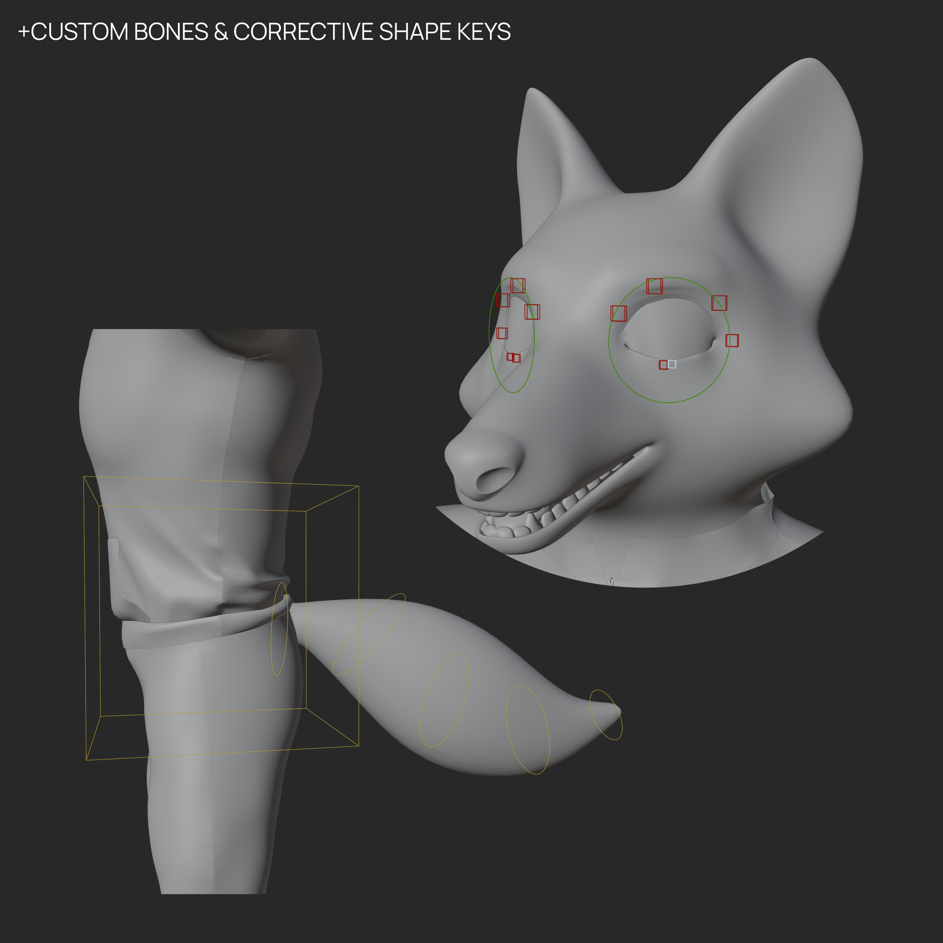 Fox | 3D character — Изображение №17 — 3D на Dprofile