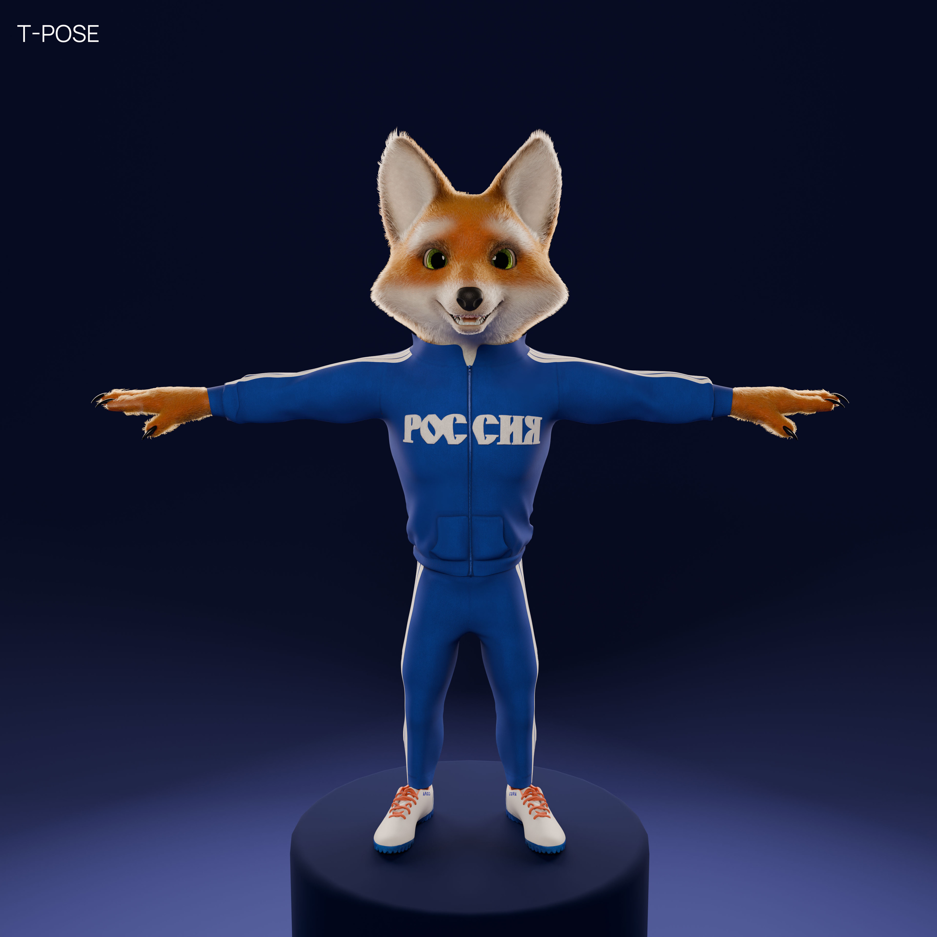 Fox | 3D character — Изображение №2 — 3D на Dprofile
