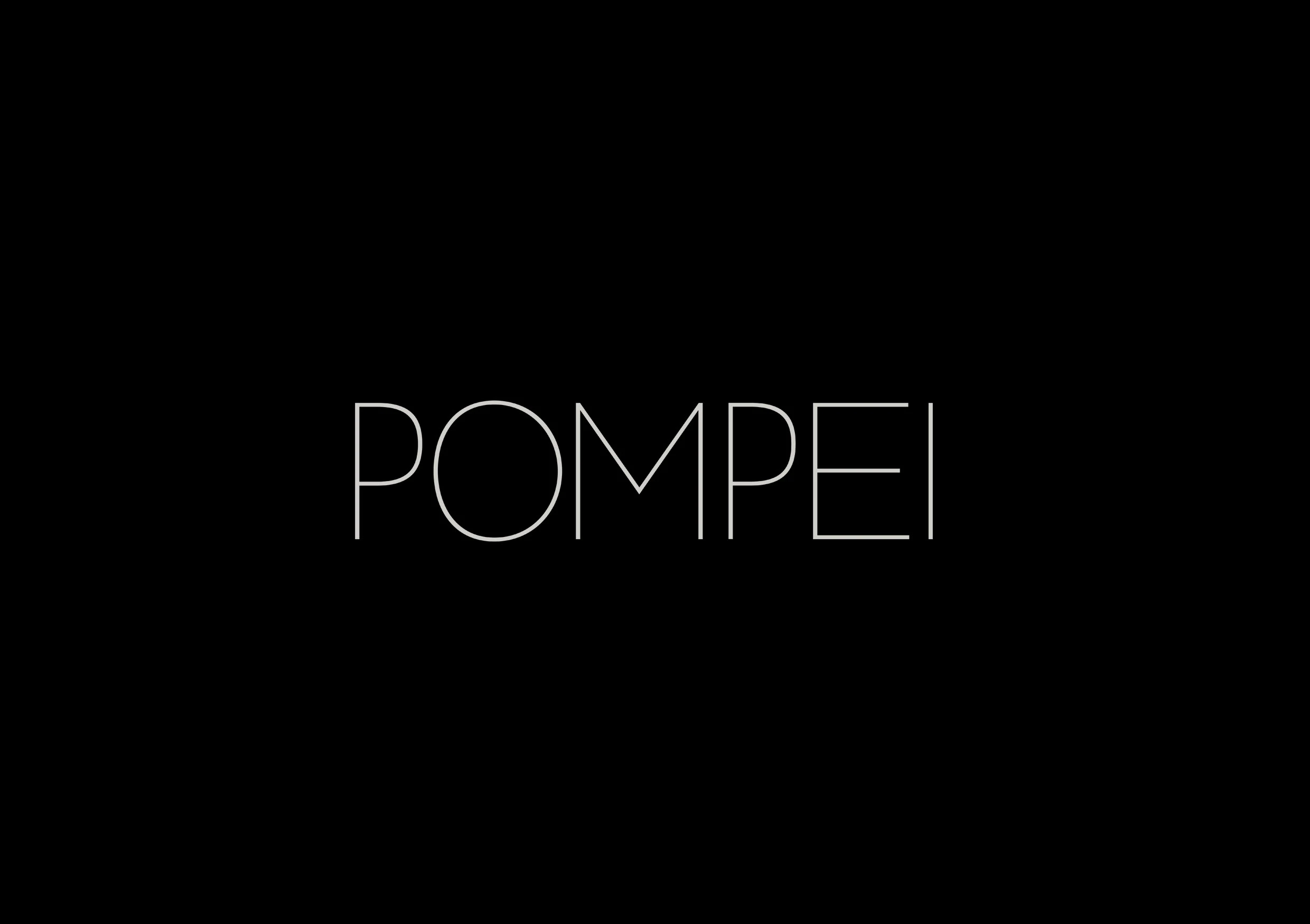 Brand identity pompei | fashion week 2025 — Изображение №1 — Брендинг на Dprofile