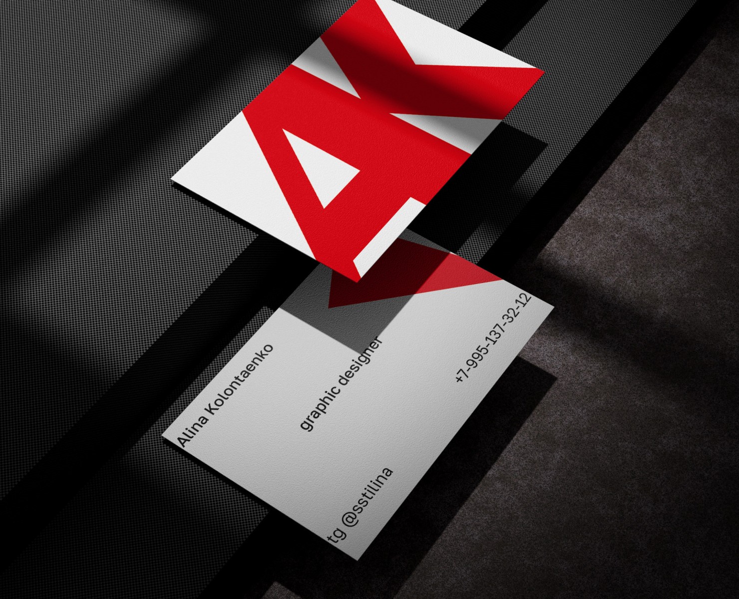 Business card for personal на Dprofile